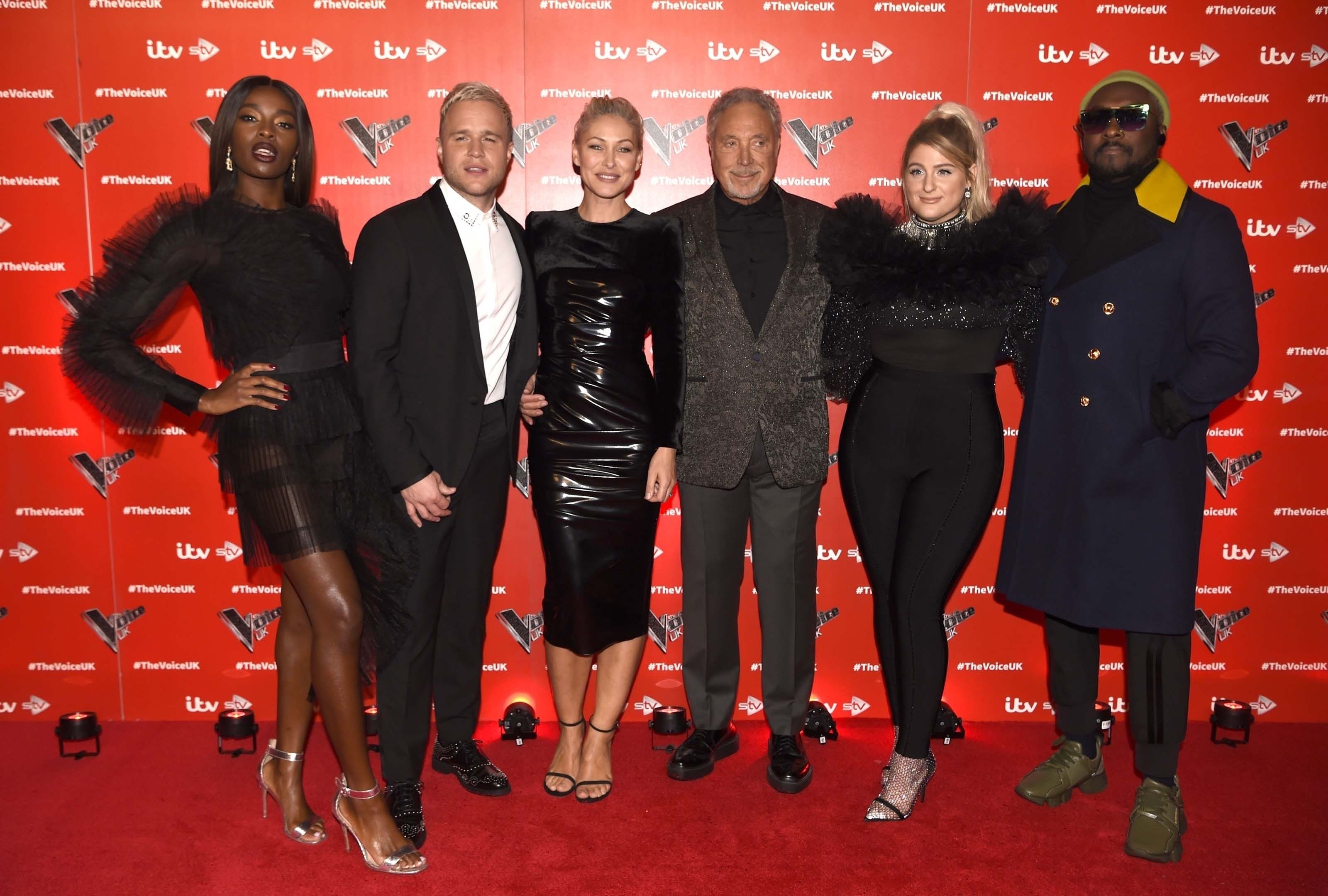 Emma Willis attends The Voice UK Blind Auditions