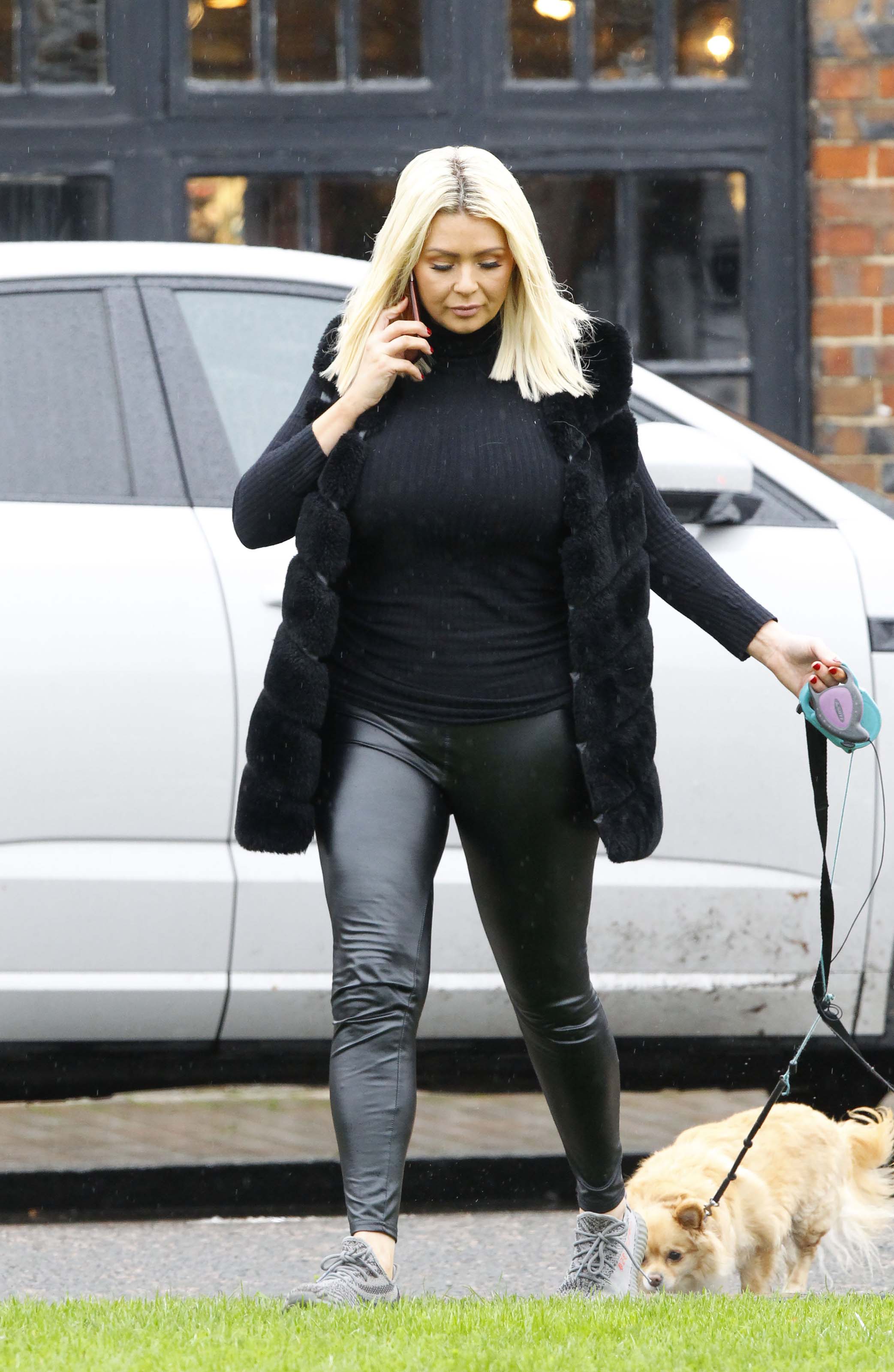 Nicola McLean out & about in London