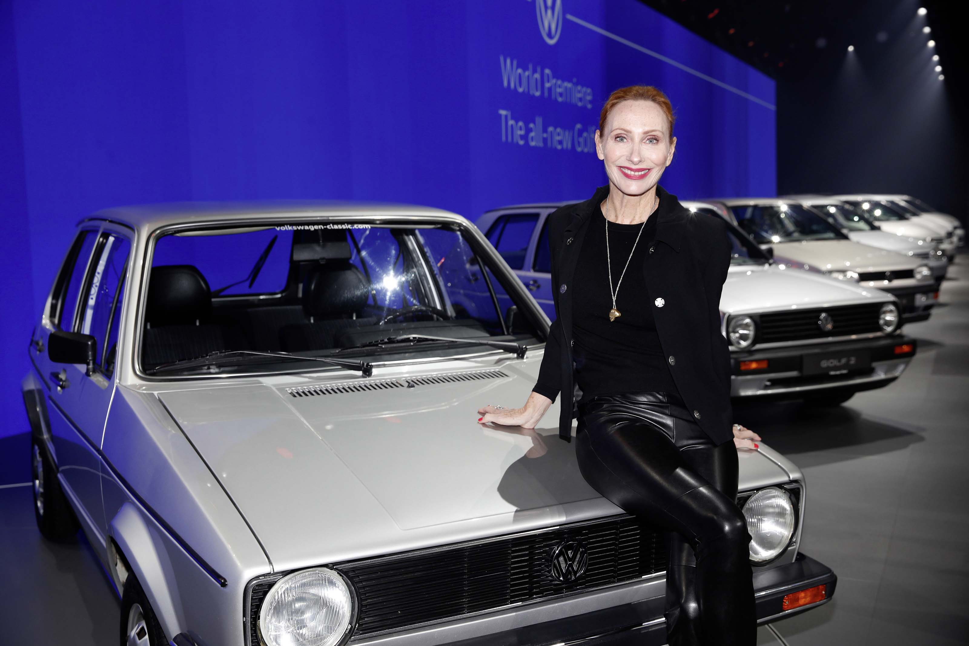 Andrea Sawatzki attends VW Golf 8 Presentation