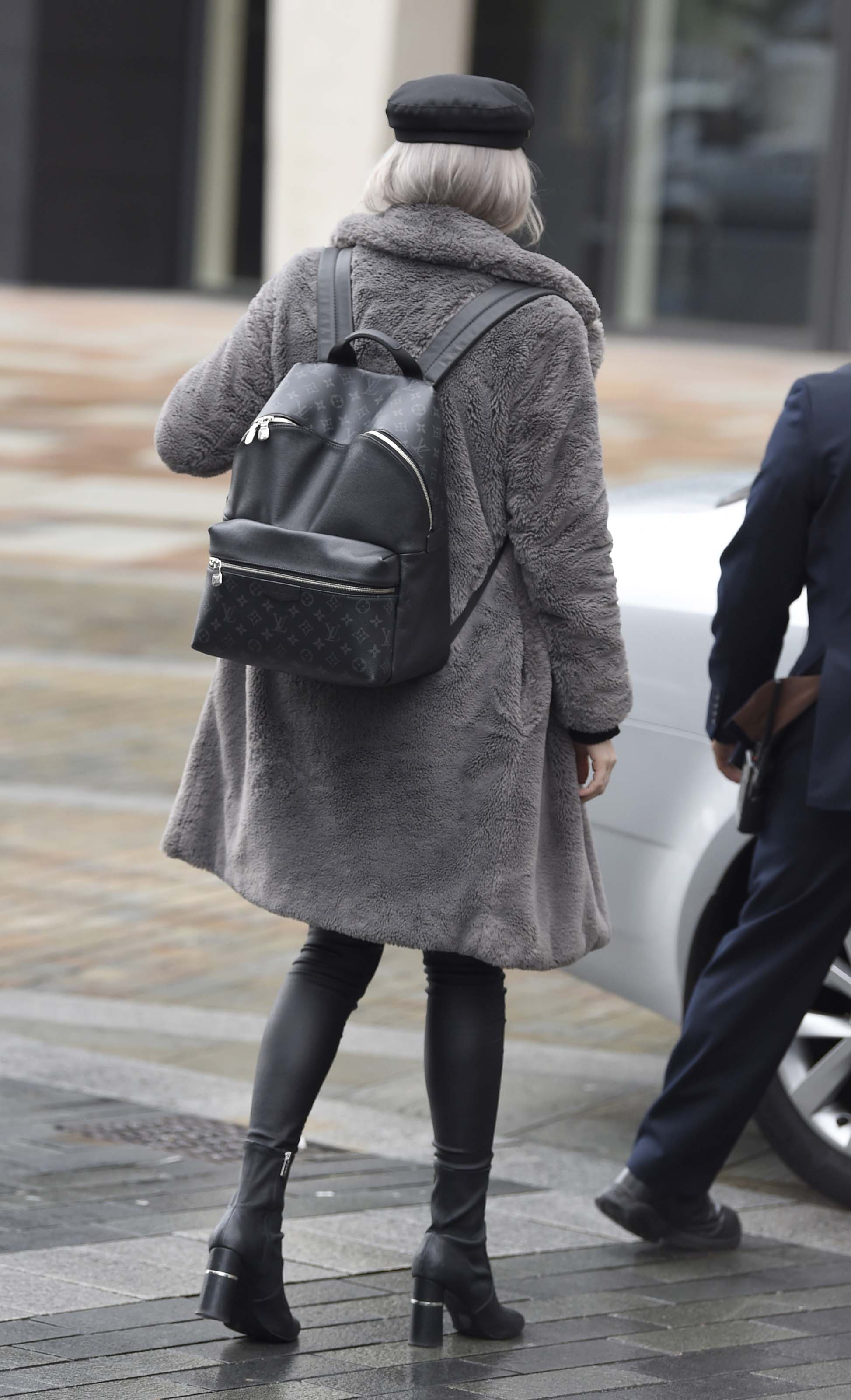 Katie McGlynn arrives at BBC Breakfast Studios