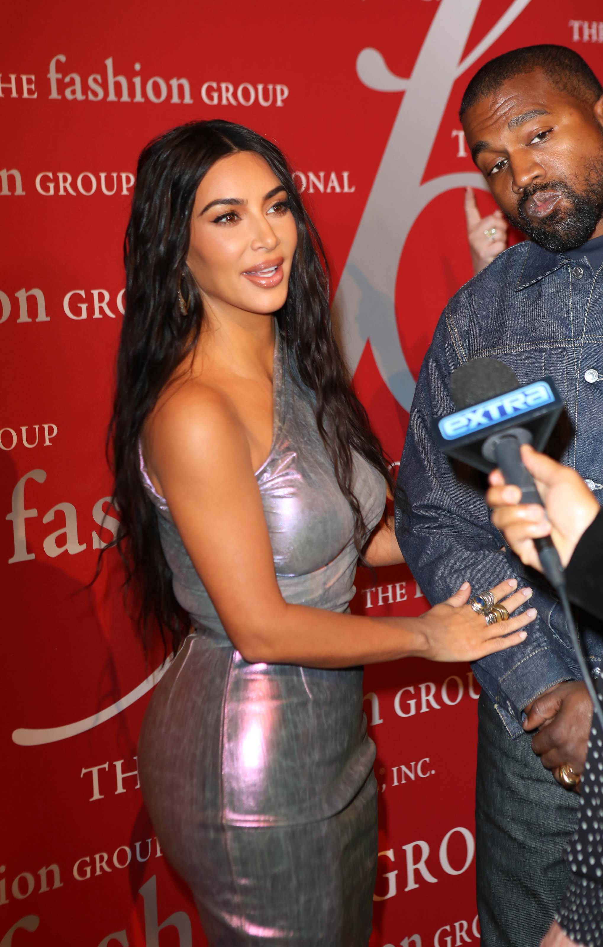 Kim Kardashian attends Fashion Group International Night of Stars Awards