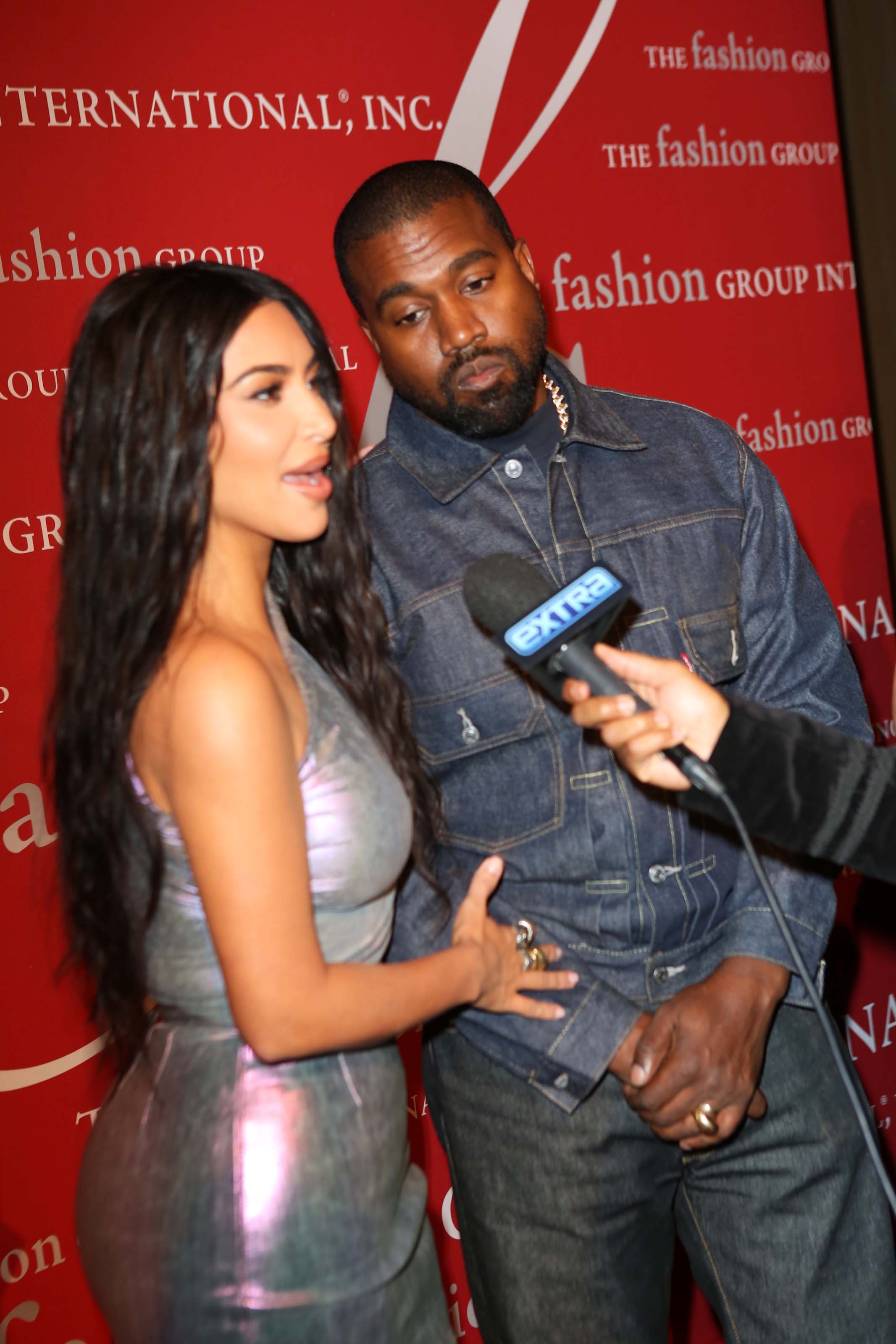 Kim Kardashian attends Fashion Group International Night of Stars Awards