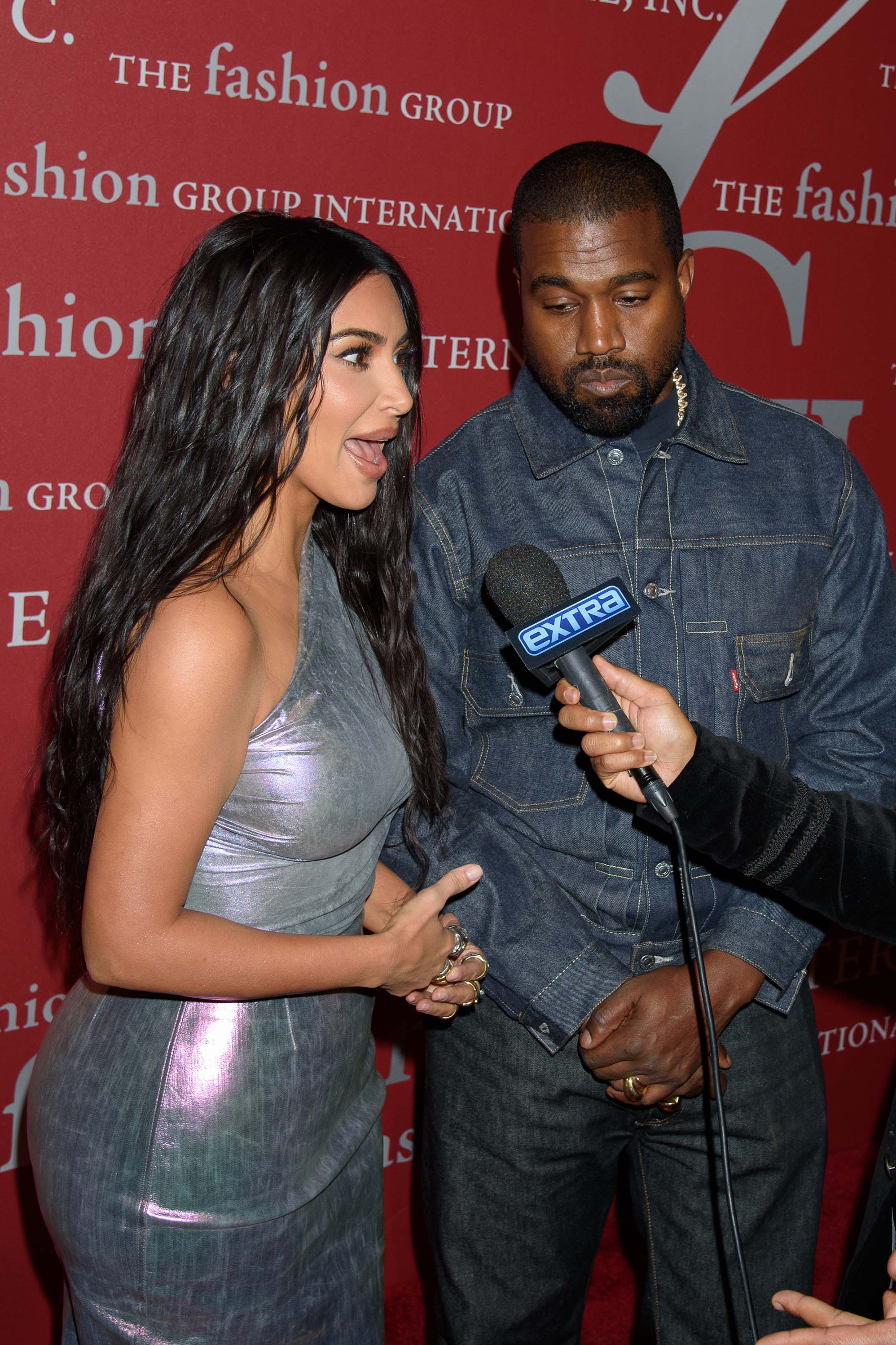 Kim Kardashian attends Fashion Group International Night of Stars Awards