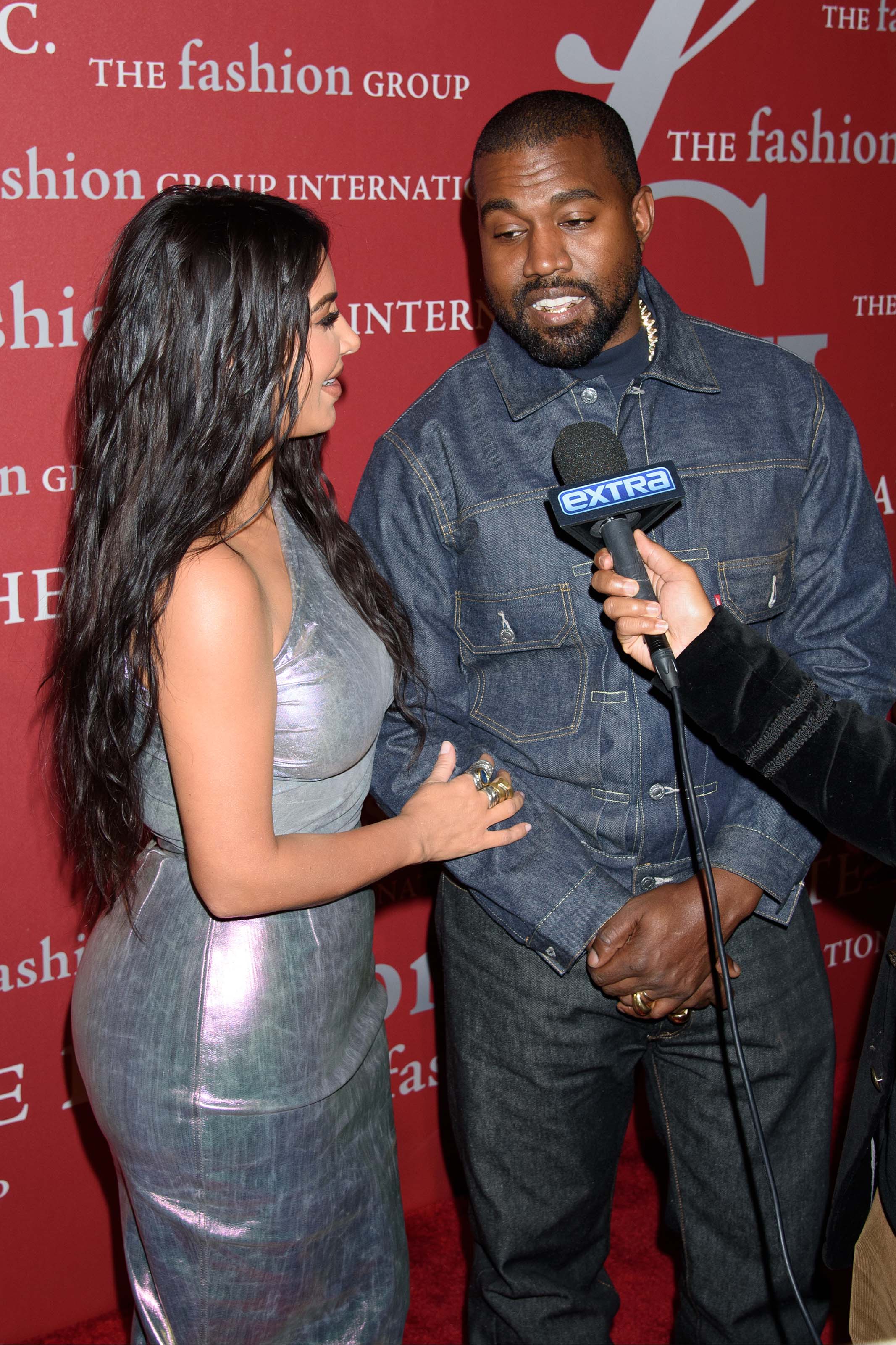 Kim Kardashian attends Fashion Group International Night of Stars Awards