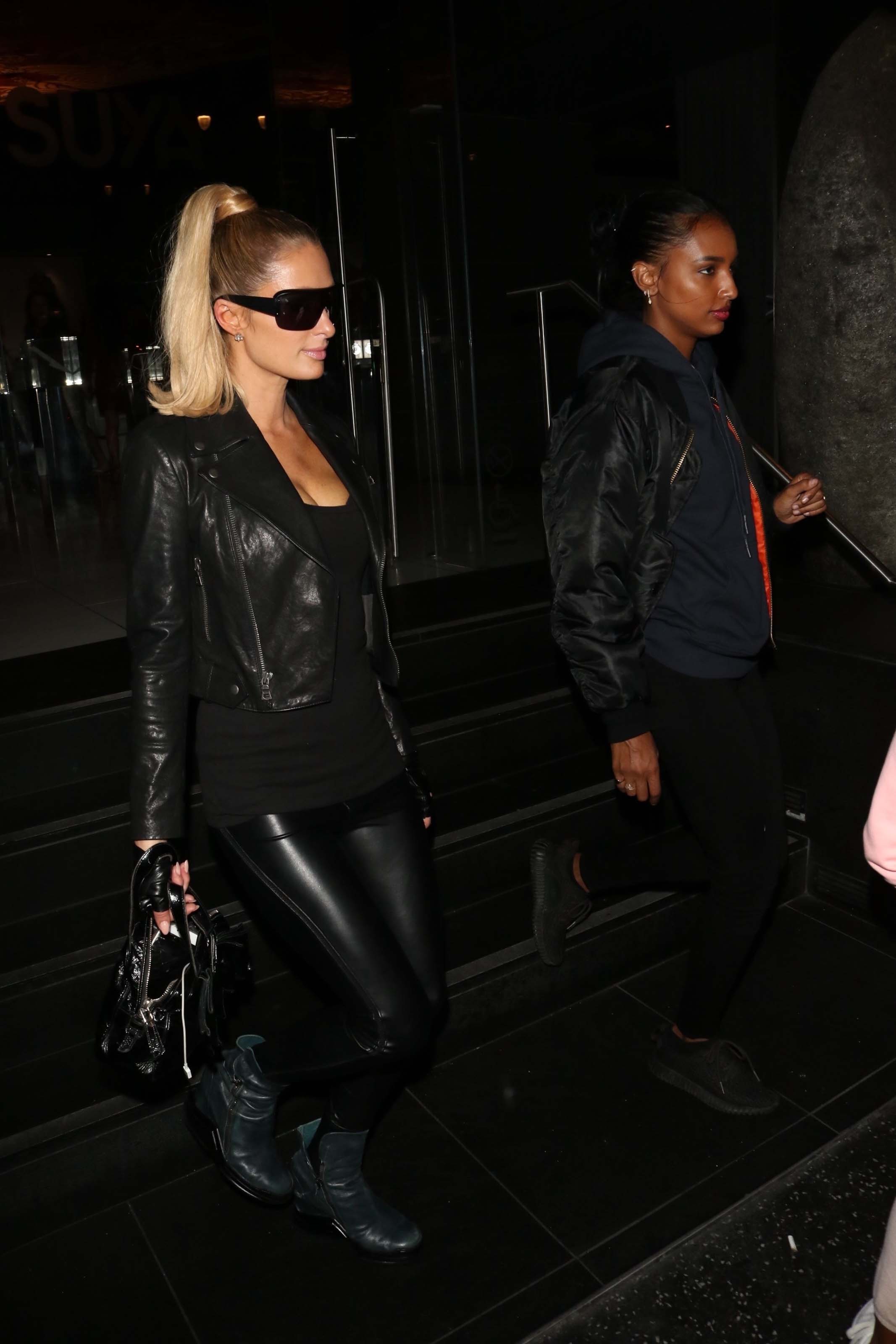 Paris Hilton steps out for a night of fun