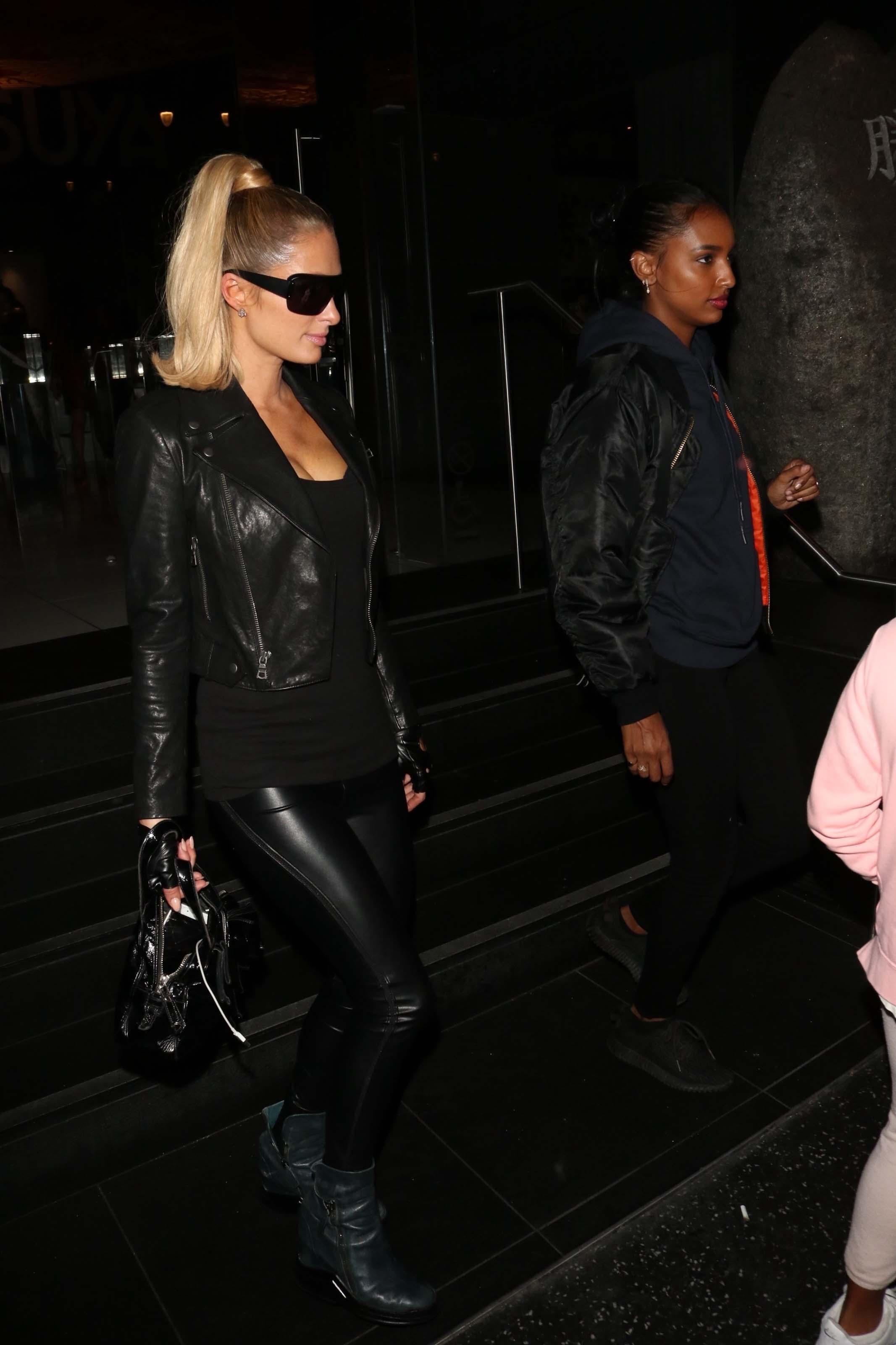 Paris Hilton steps out for a night of fun