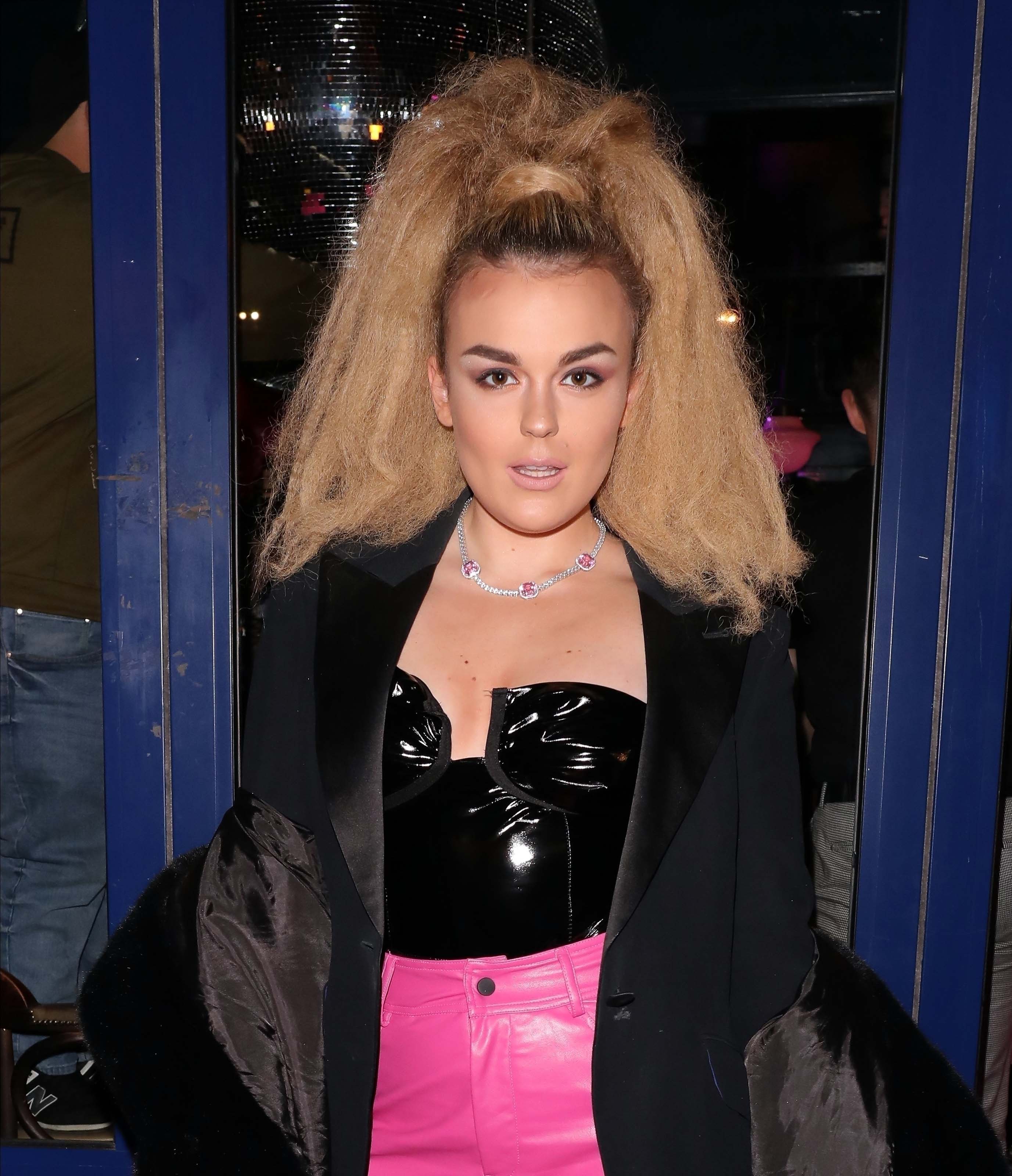 Tallia Storm attends Gemma Collins Diva Pink Perfume Launch