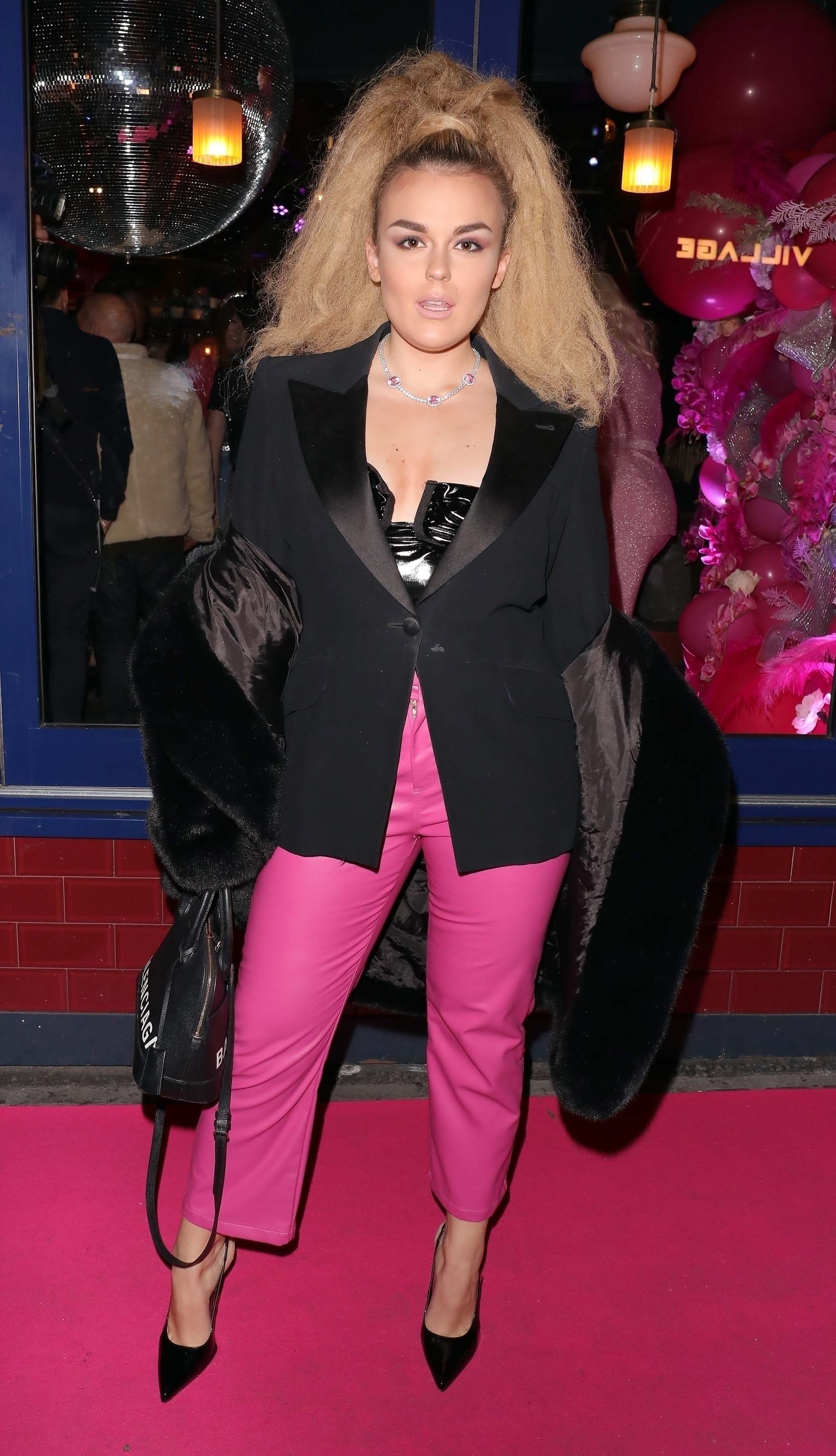 Tallia Storm attends Gemma Collins Diva Pink Perfume Launch