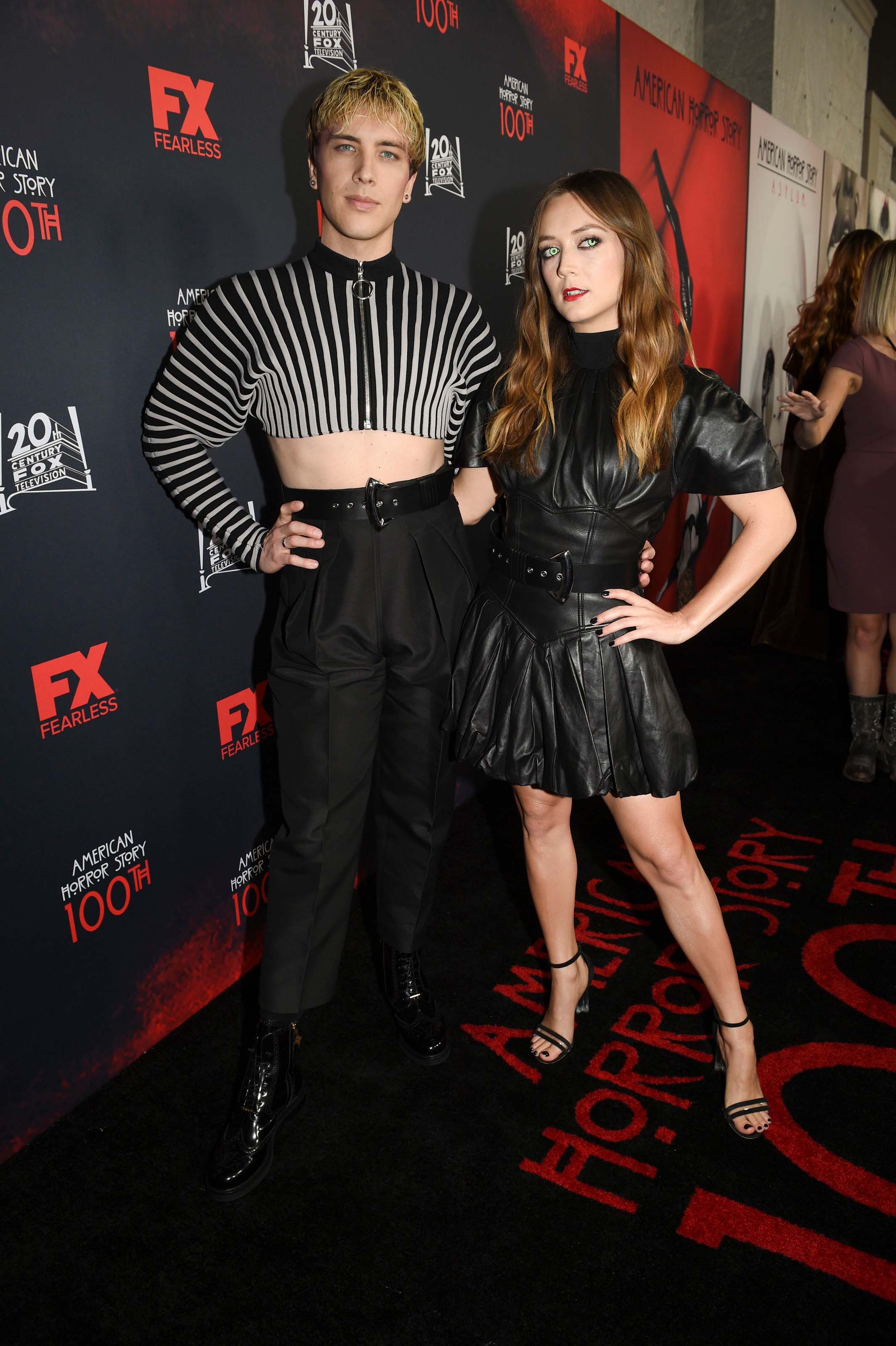 Billie Lourd attends American Horror Story 100th Episode Celebration