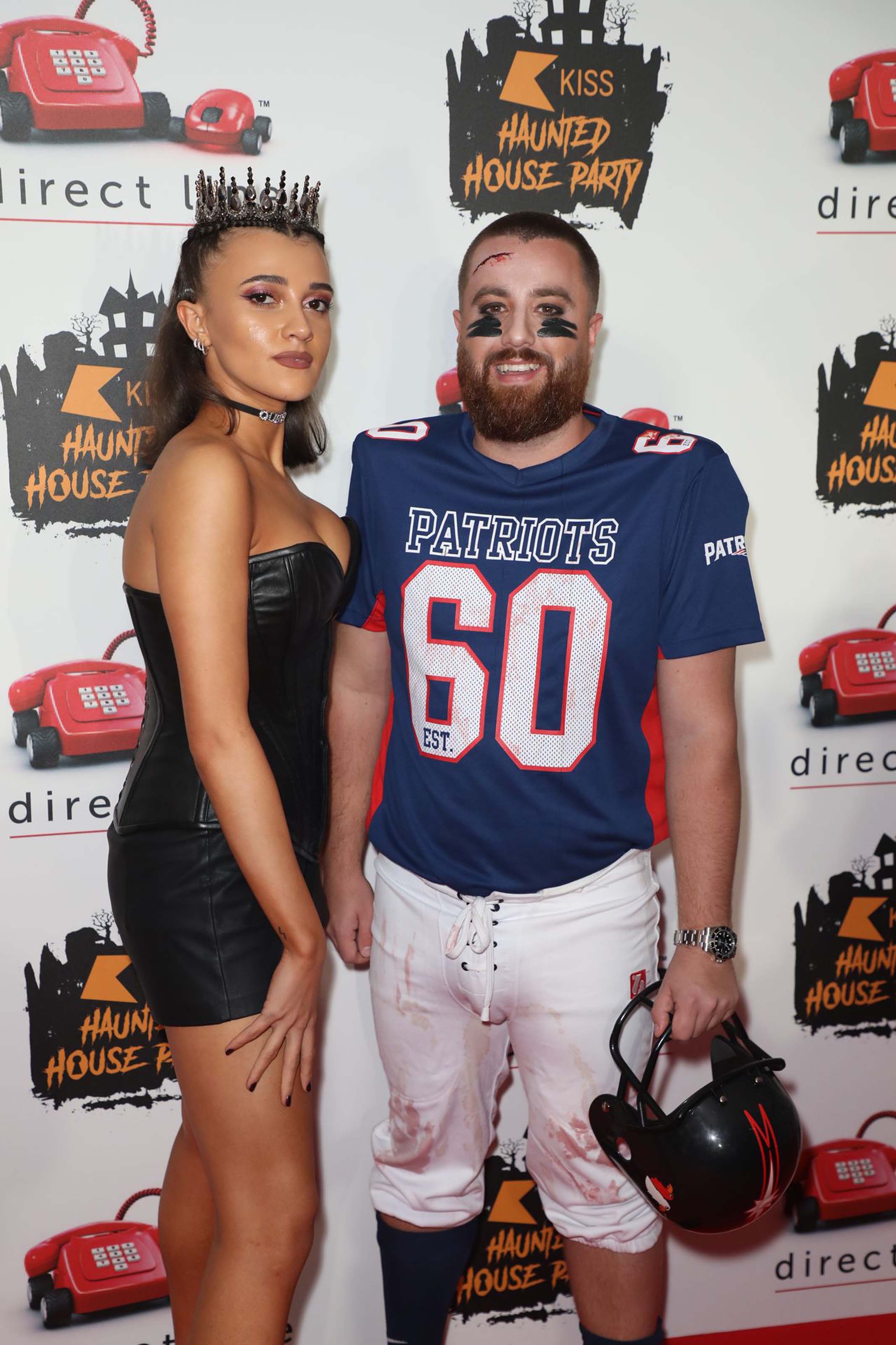 Daisy Maskell attends 2019 KISS FM Haunted House Party