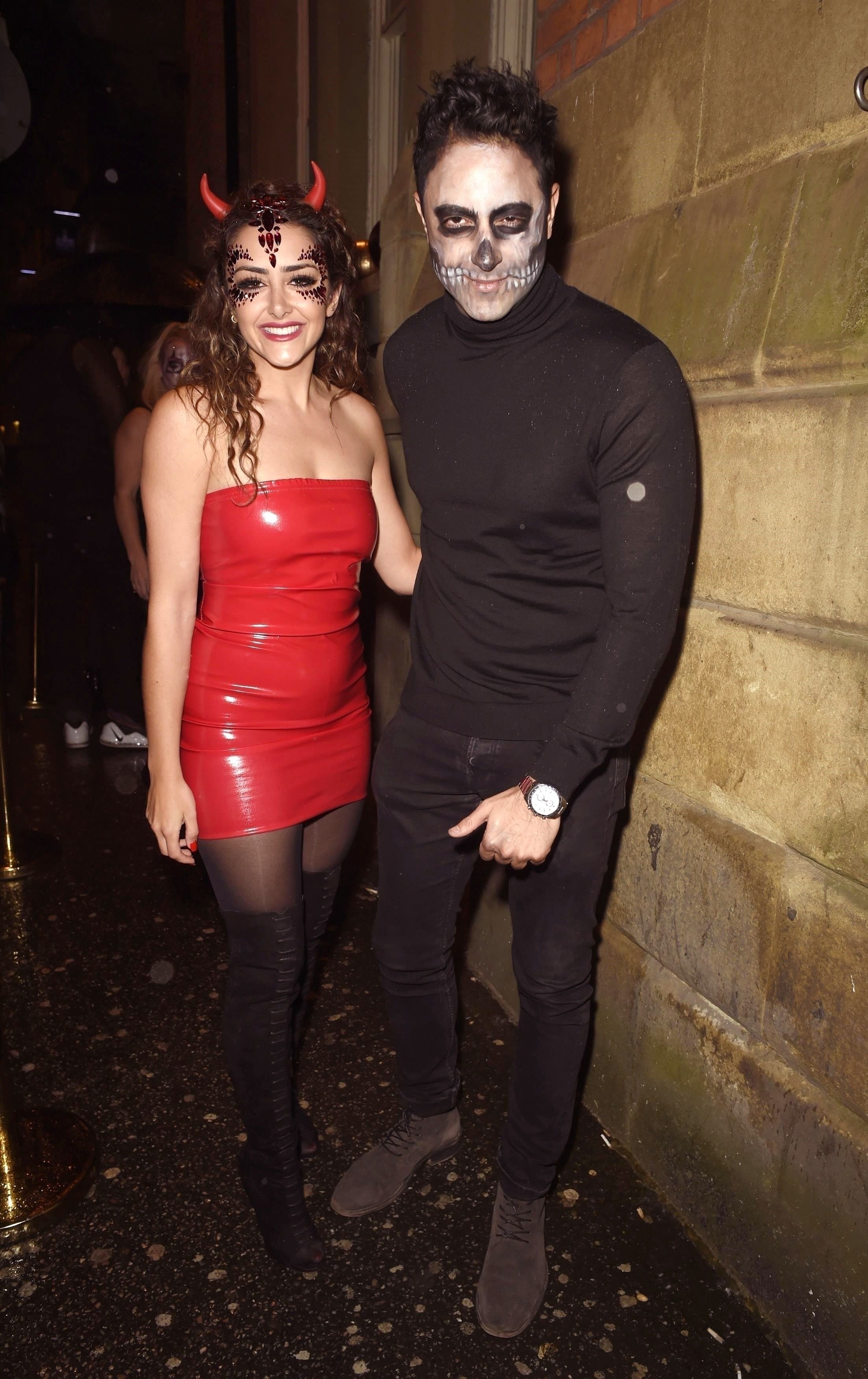 Hanna Miraftab attend the PLT Halloween Party