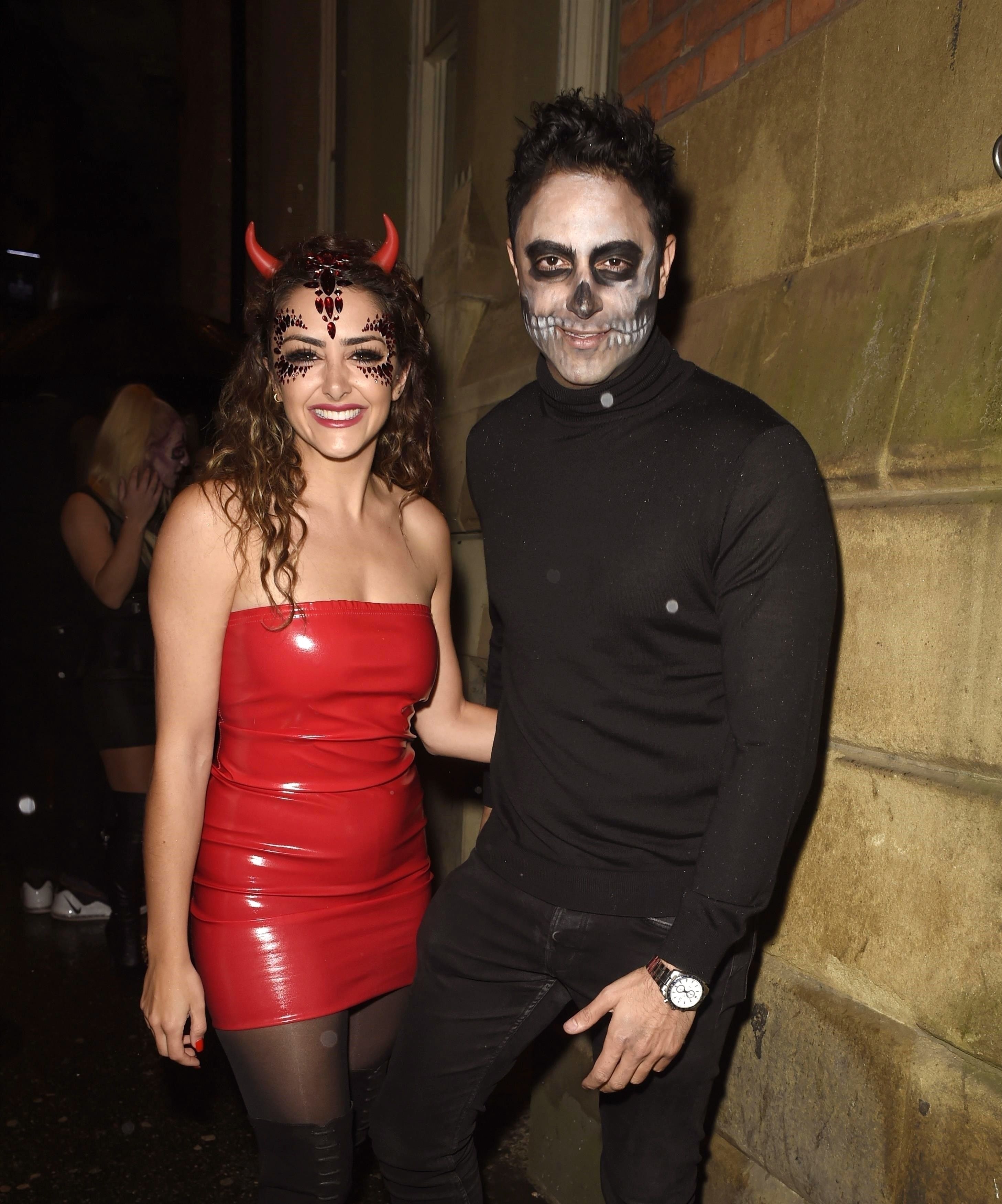 Hanna Miraftab attend the PLT Halloween Party