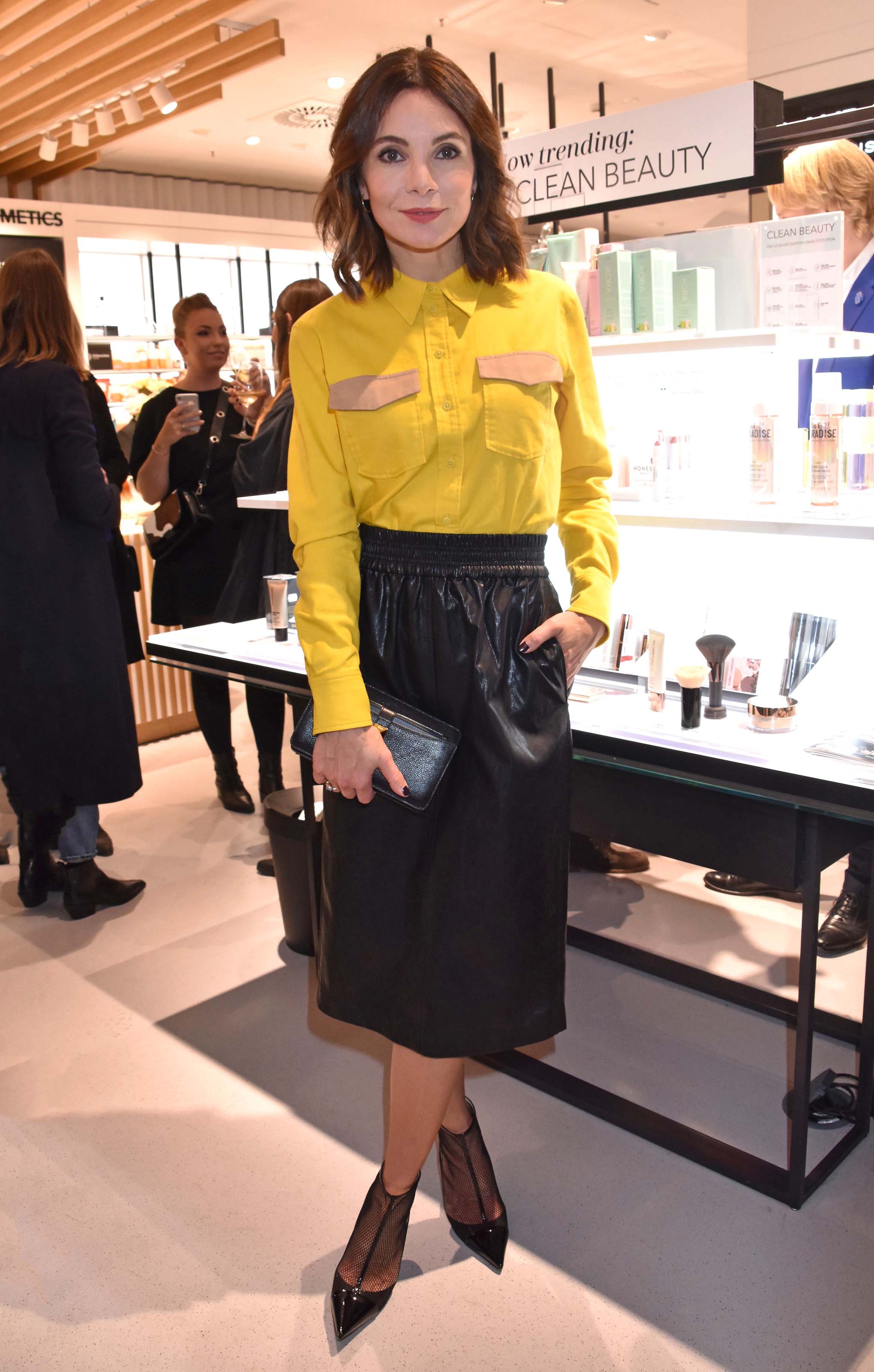 Nadine Warmuth attends Douglas Flagship Store Opening