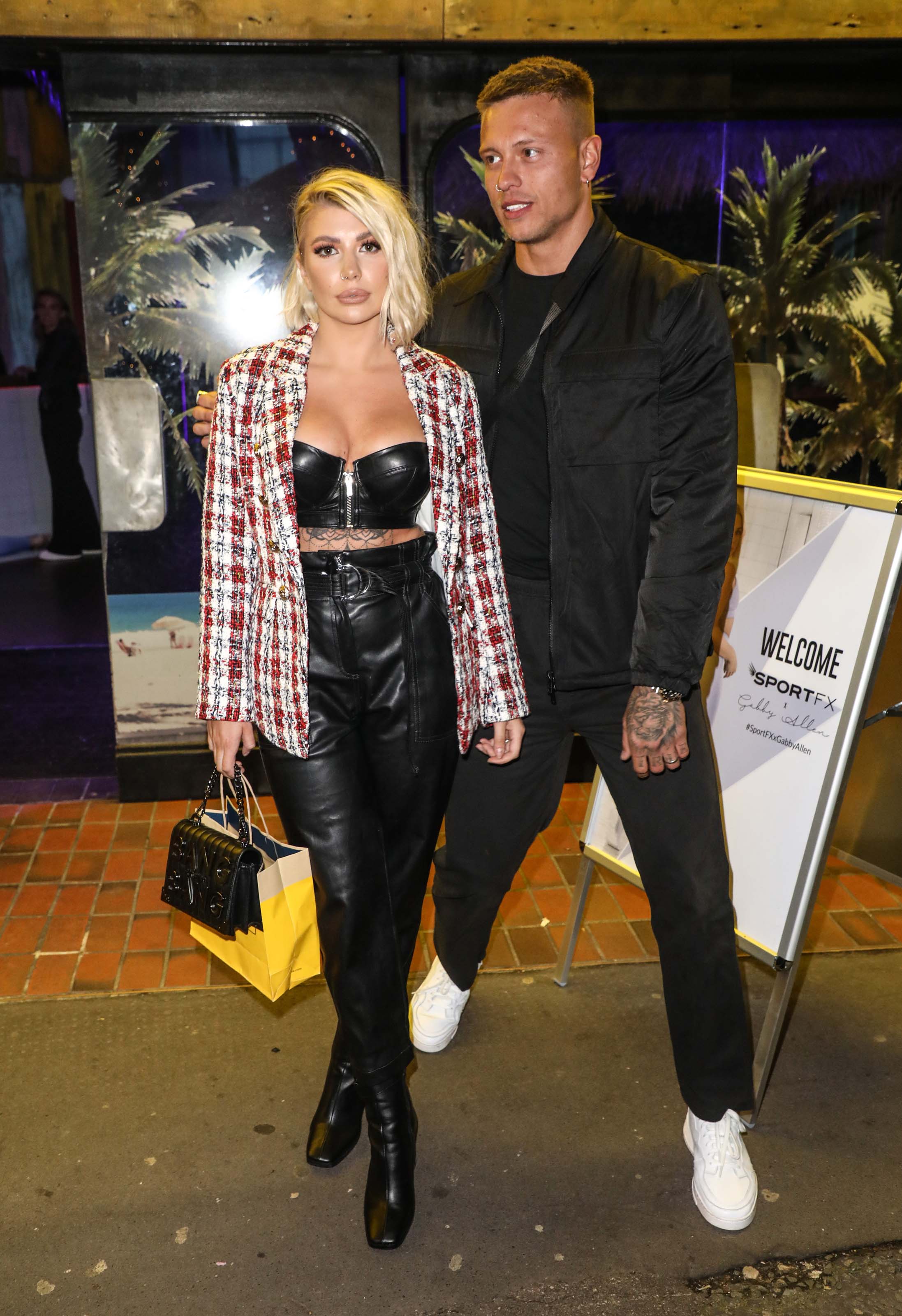 Olivia Buckland attends the launch party for Gabby Allen’s new collaboration