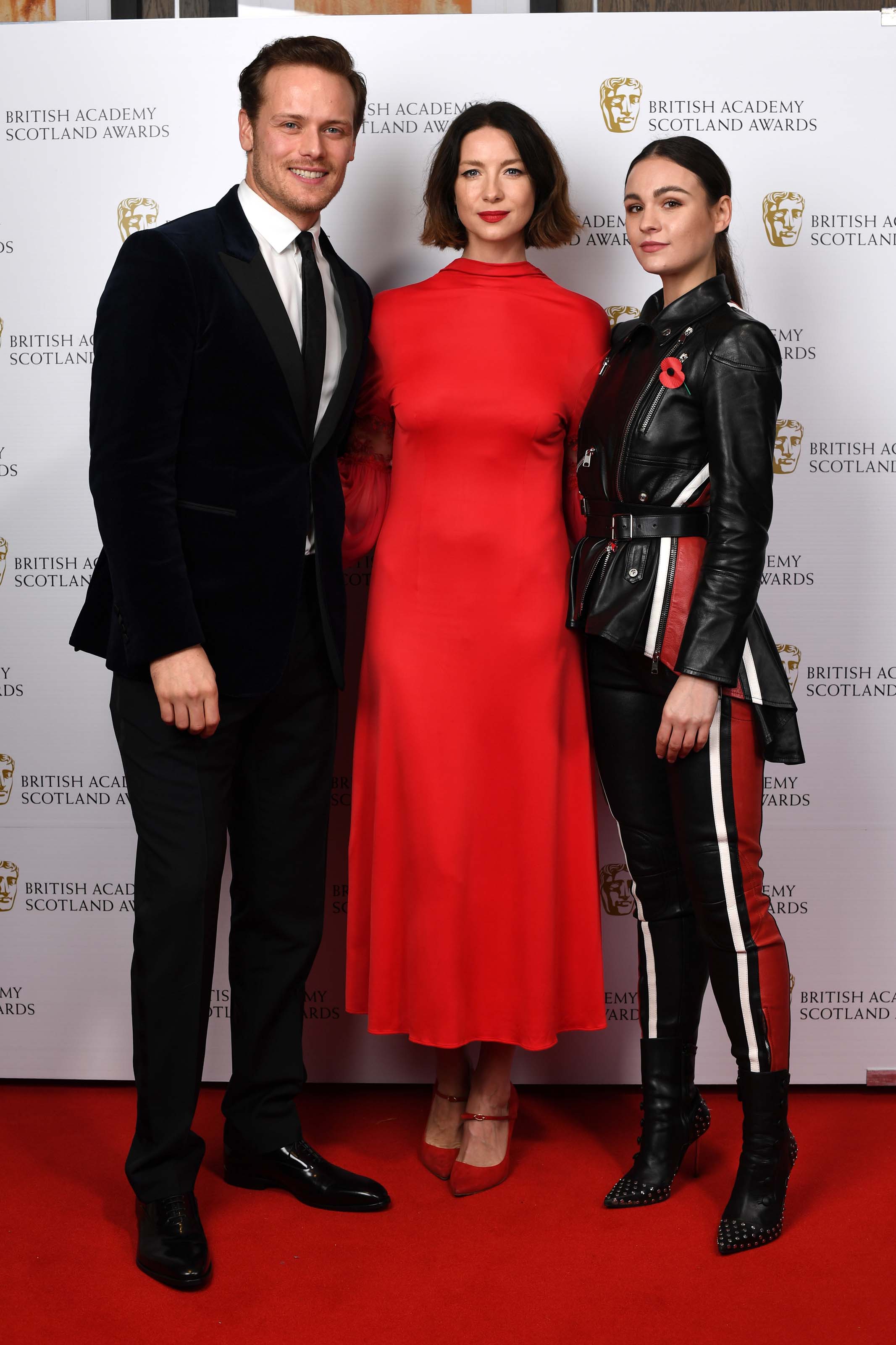 Sophie Skelton attends BAFTA Scotland Awards