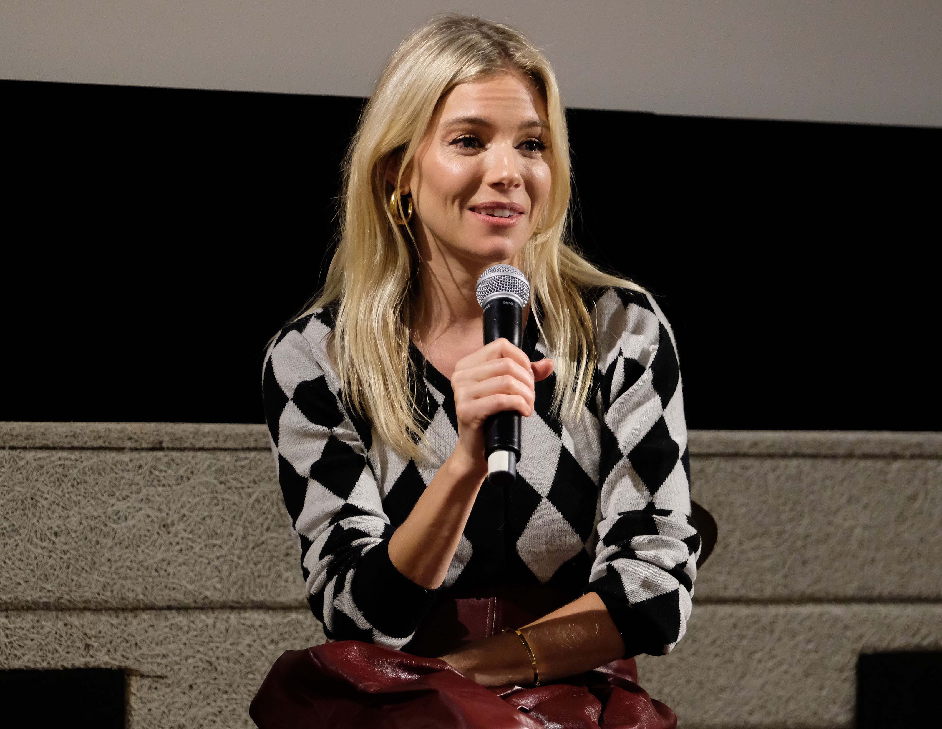 Sienna Miller attends American Woman screening