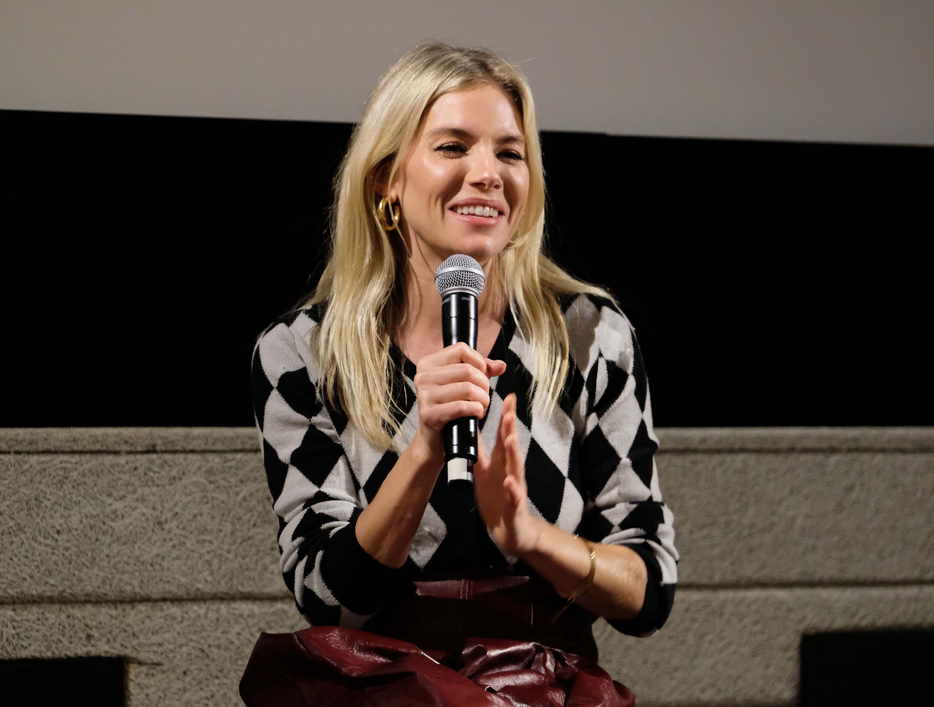 Sienna Miller attends American Woman screening