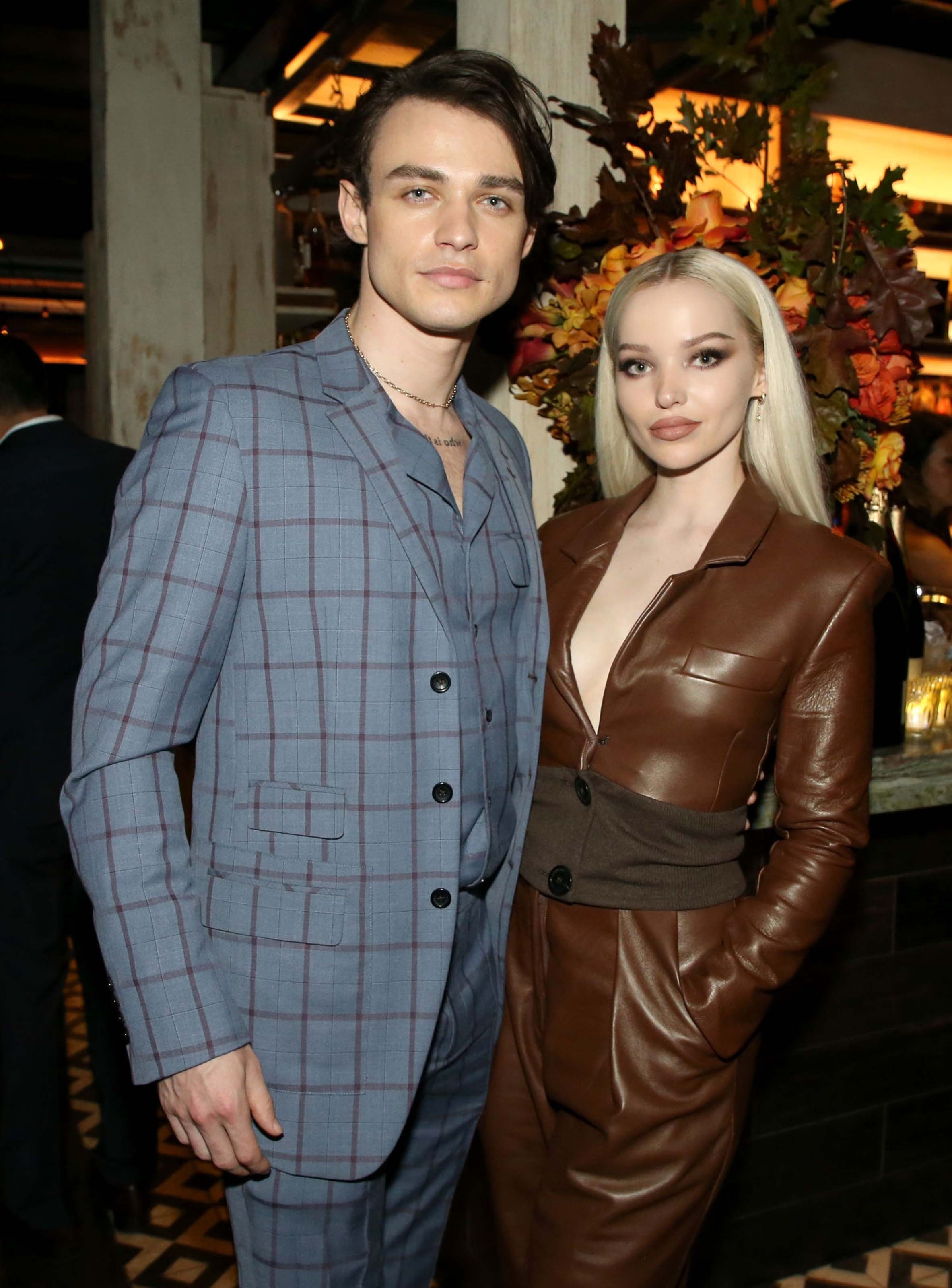 Dove Cameron at HFPA and THR Golden Globe Ambassador Party