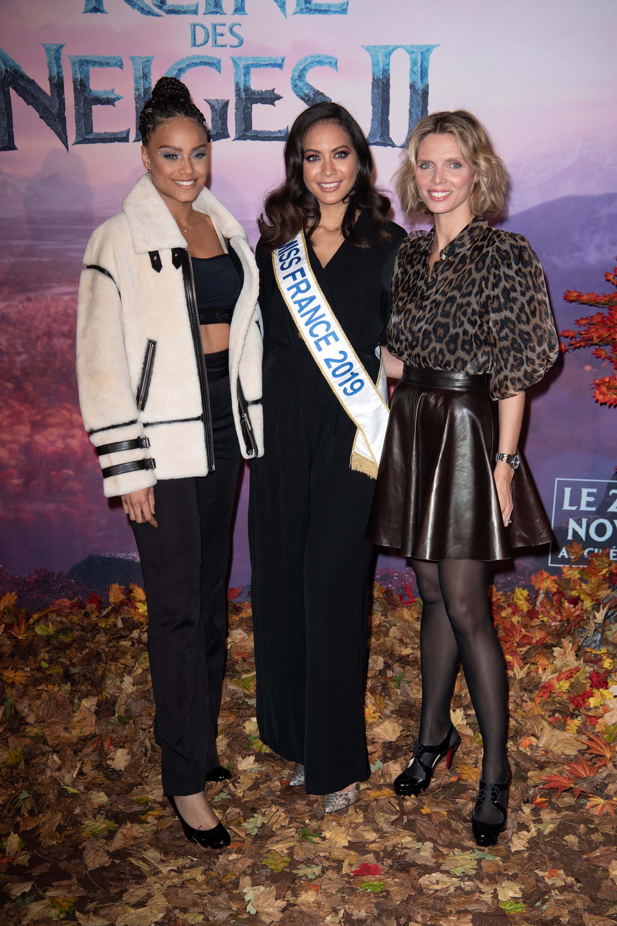 Sylvie Tellier attends The Frozen 2 Premiere