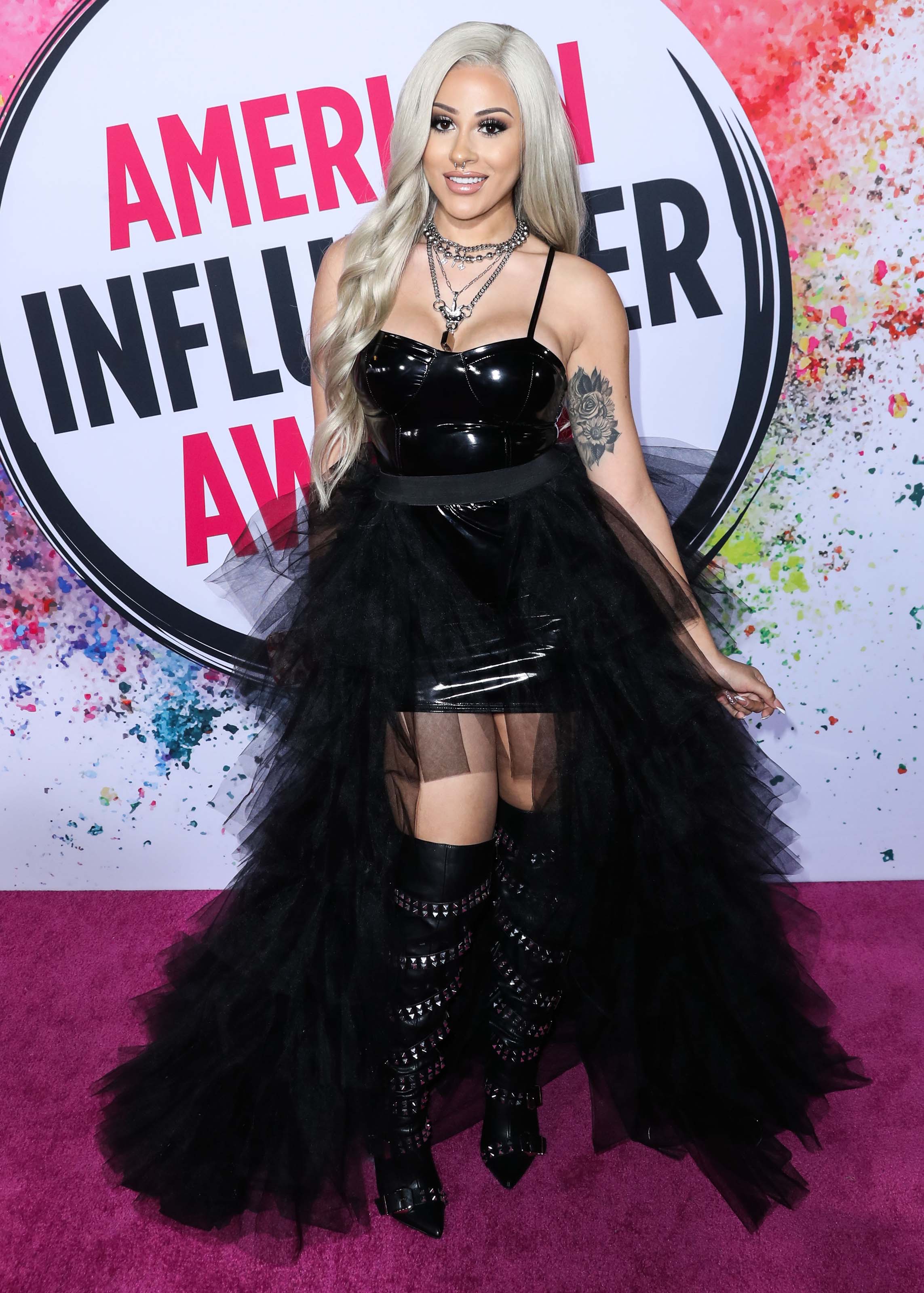 ANNETTE 69 attends American Influencer Awards