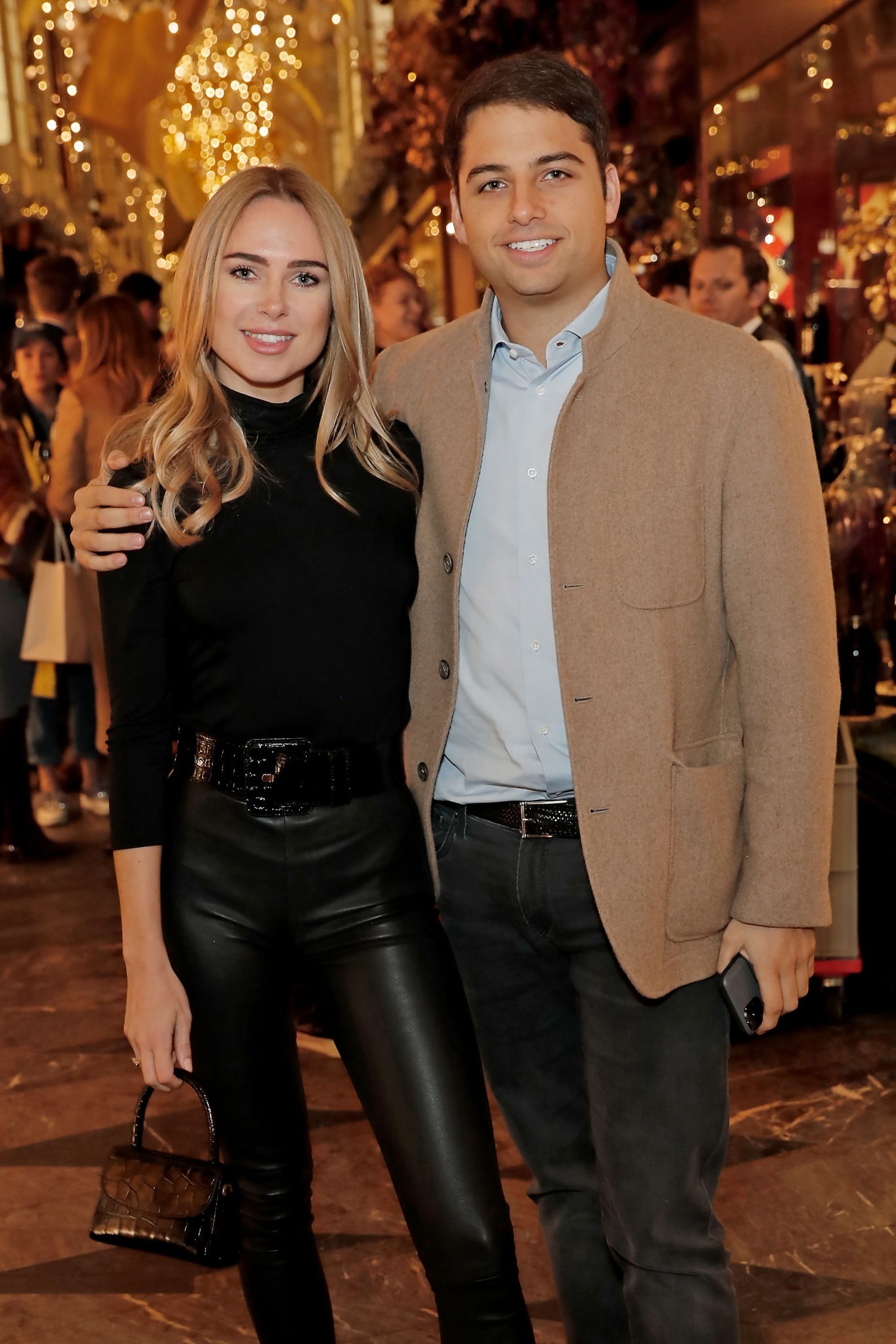 Kimberley Garner attends 200th Burlington Christmas