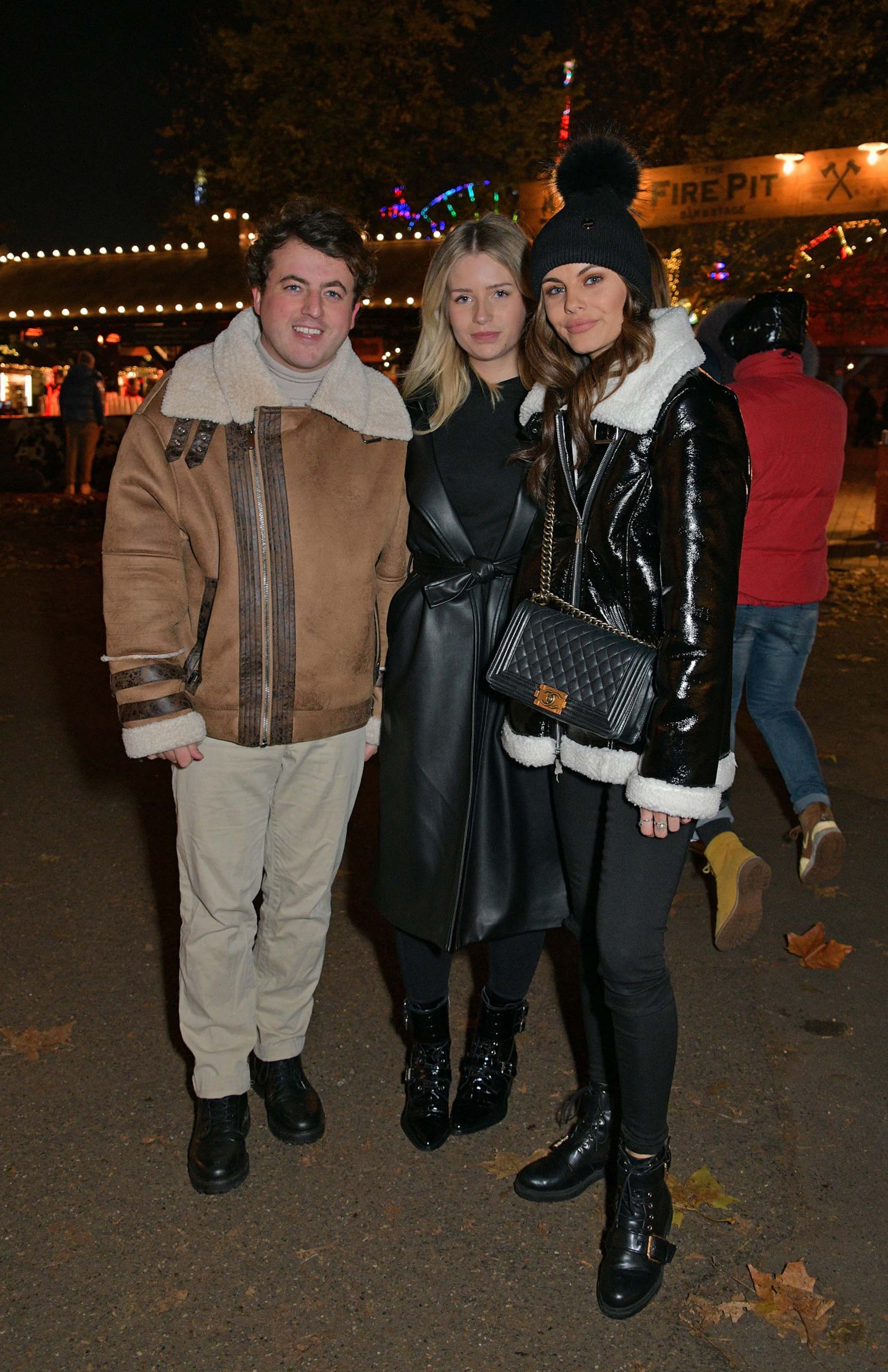 Lottie Moss attends The launch of Hyde Park Winter Wonderland