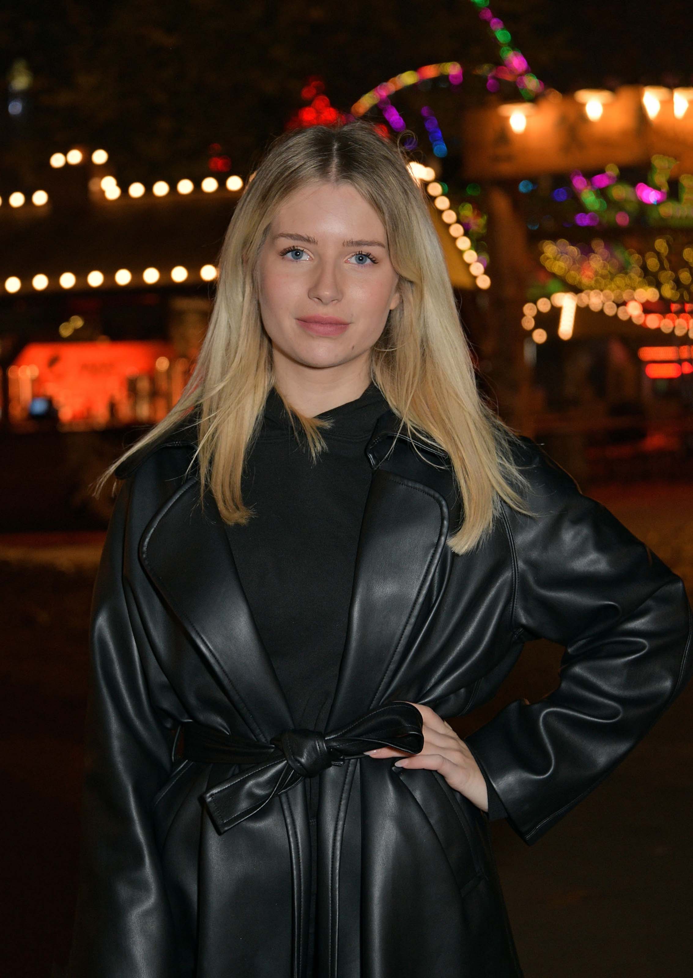 Lottie Moss attends The launch of Hyde Park Winter Wonderland