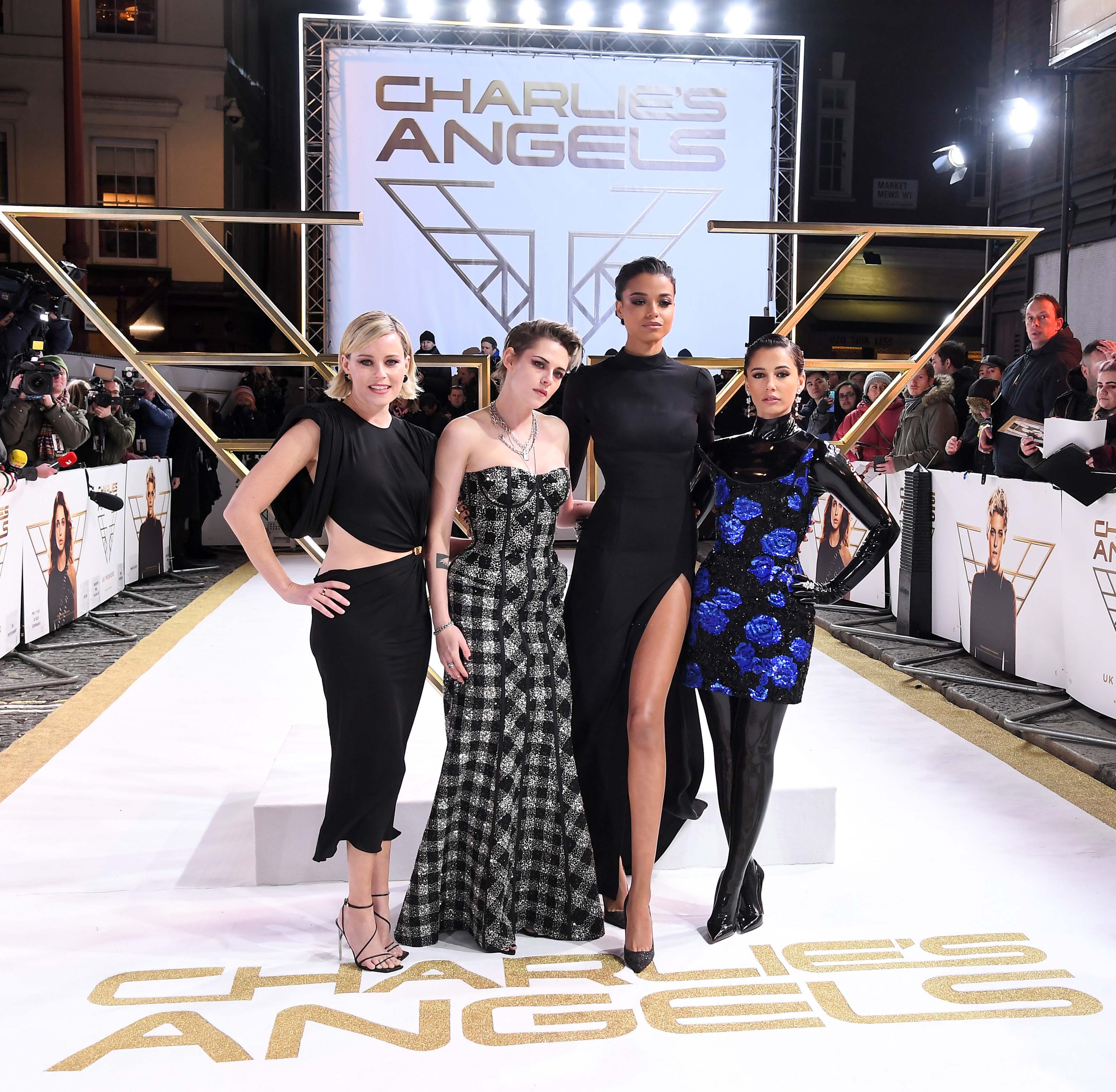 Naomi Scott attends Charlies Angels UK Premiere