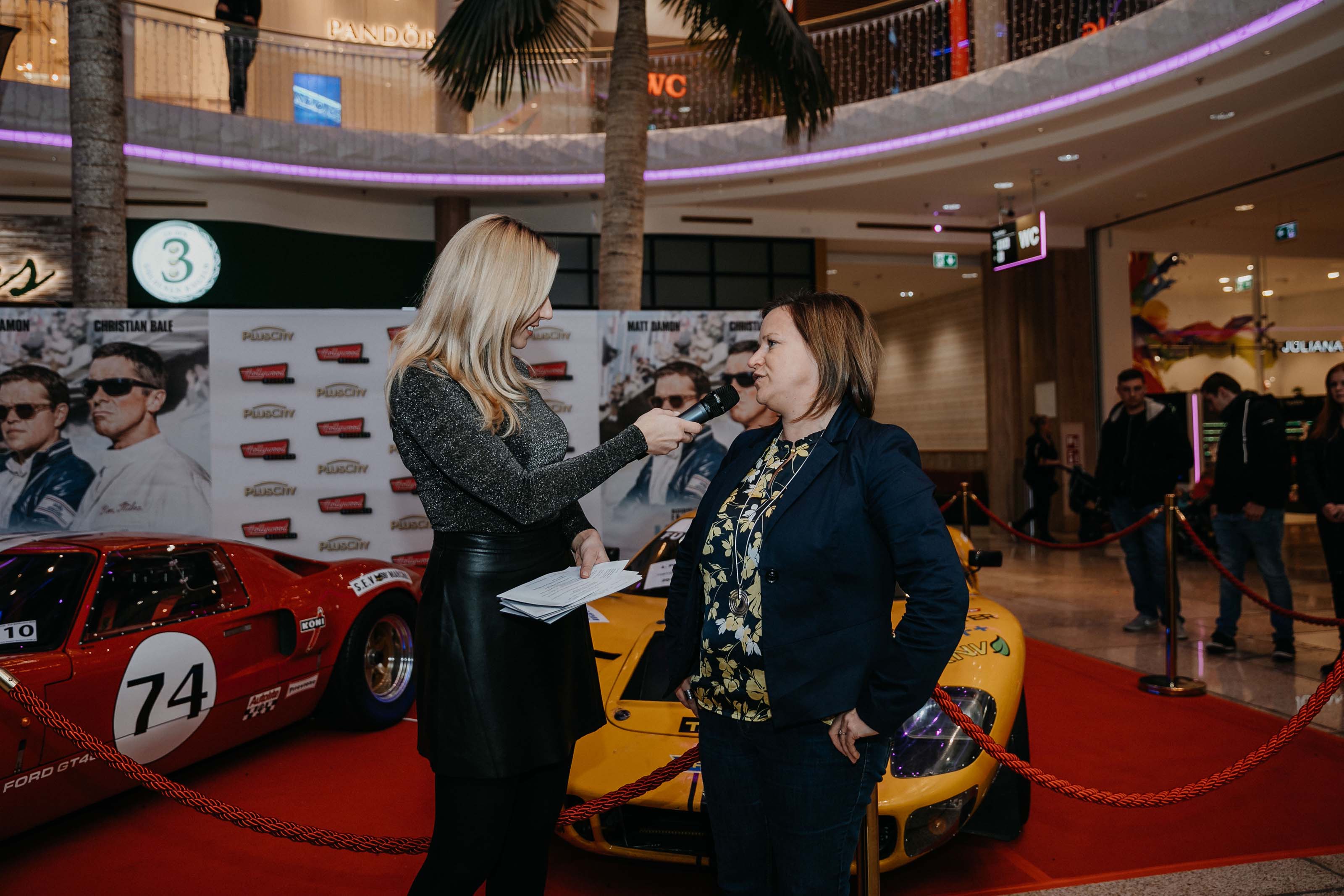 Nina Kraft at Le Mans 66 Premiere