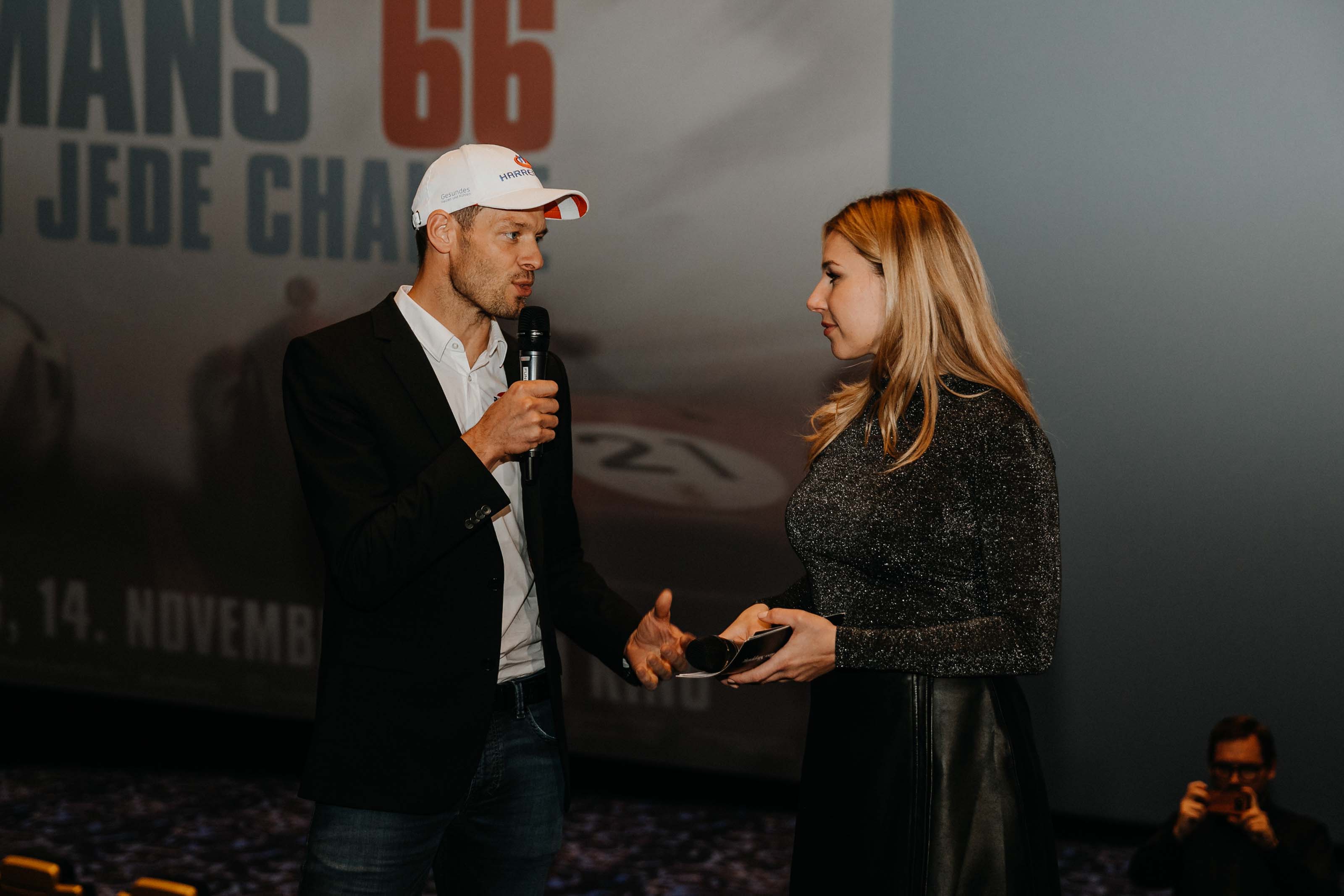 Nina Kraft at Le Mans 66 Premiere