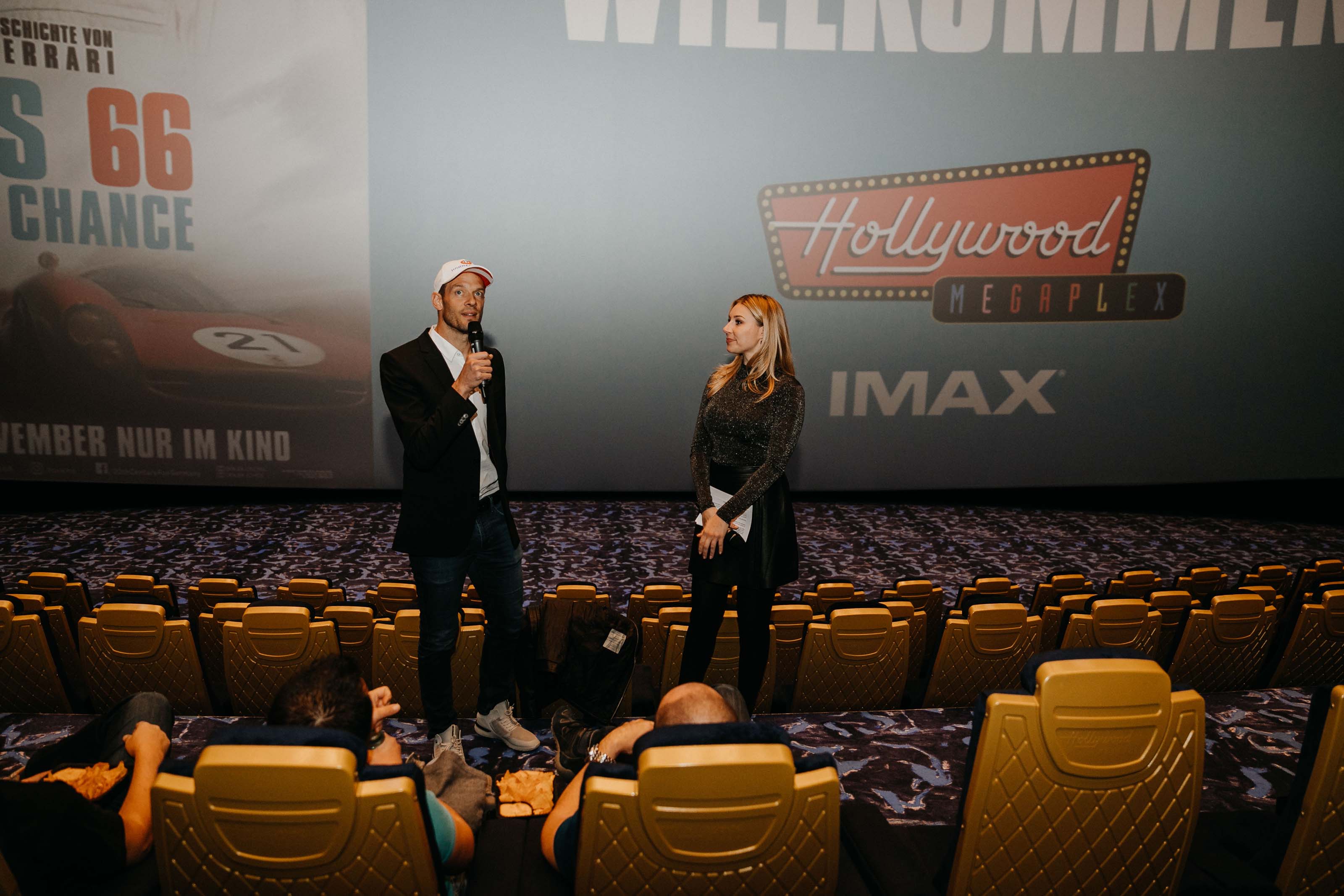 Nina Kraft at Le Mans 66 Premiere