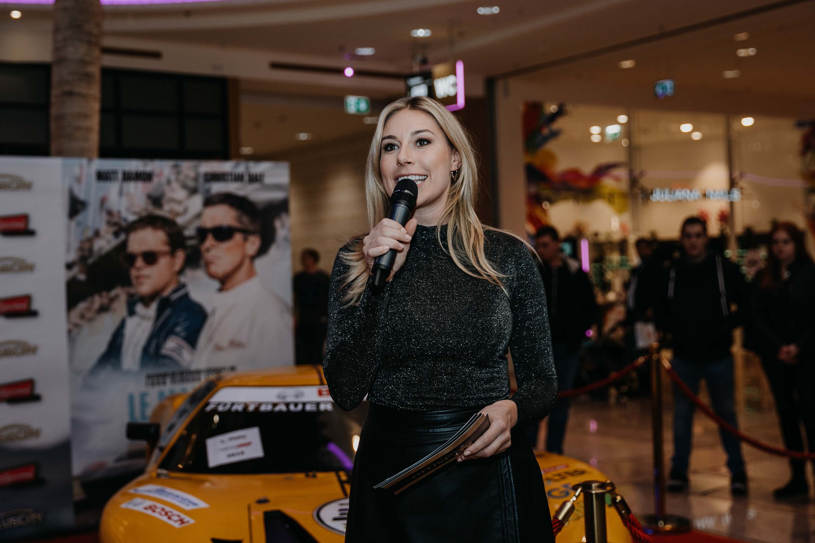 Nina Kraft at Le Mans 66 Premiere