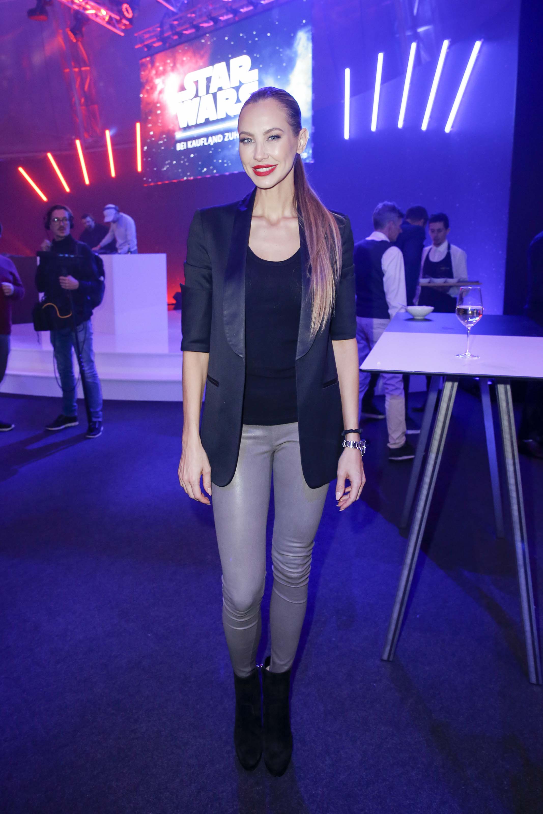 Alessandra Meyer Wolden attends Star Wars Kollektion von Kaufland