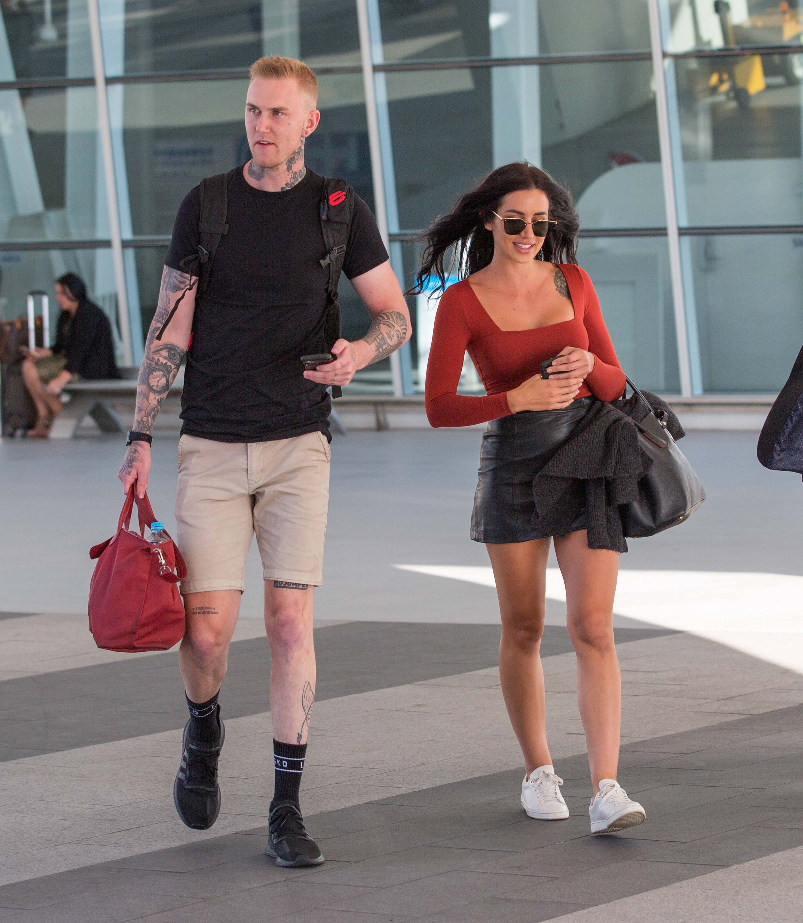 Vanessa Sierra at Adelaide airport