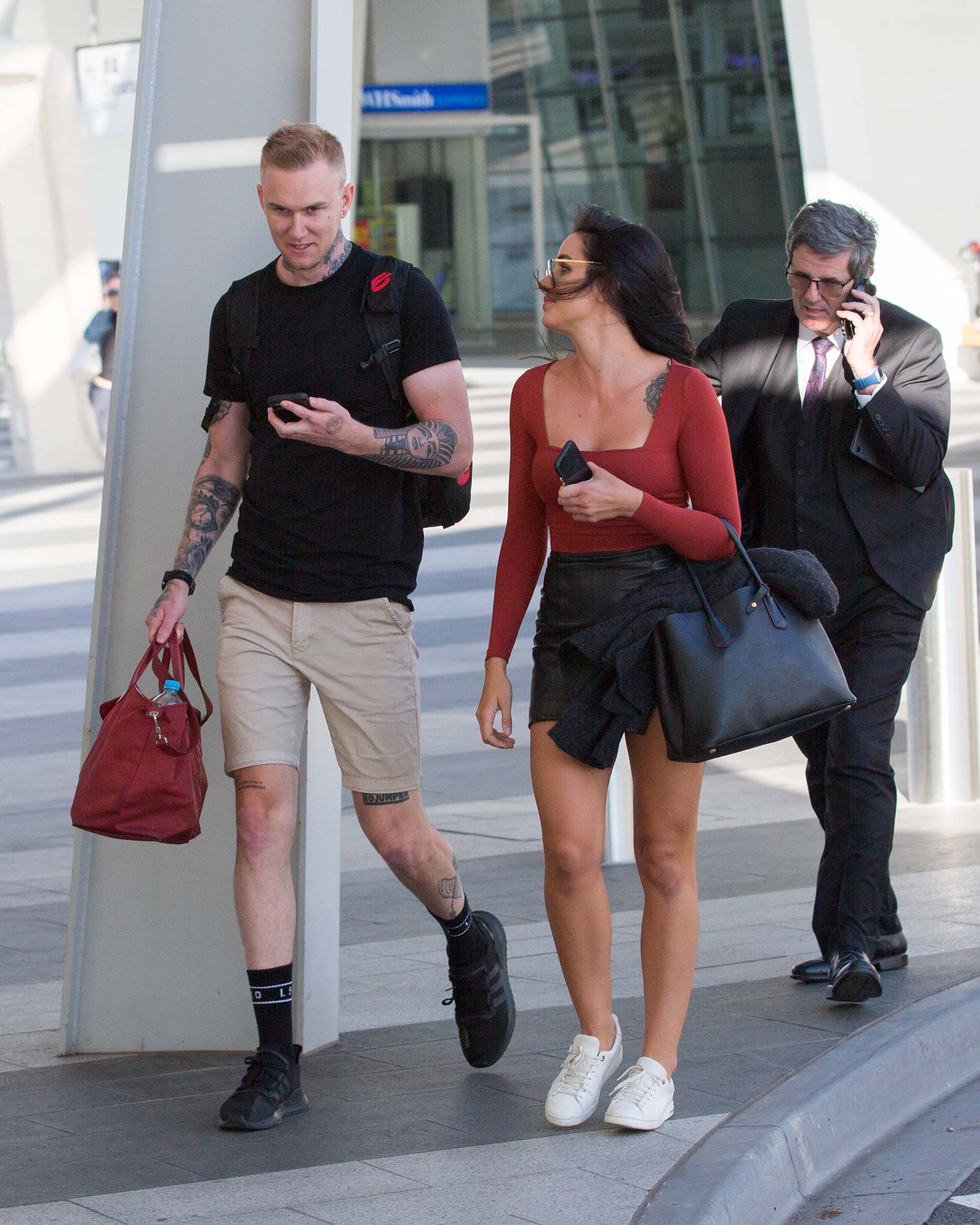 Vanessa Sierra at Adelaide airport