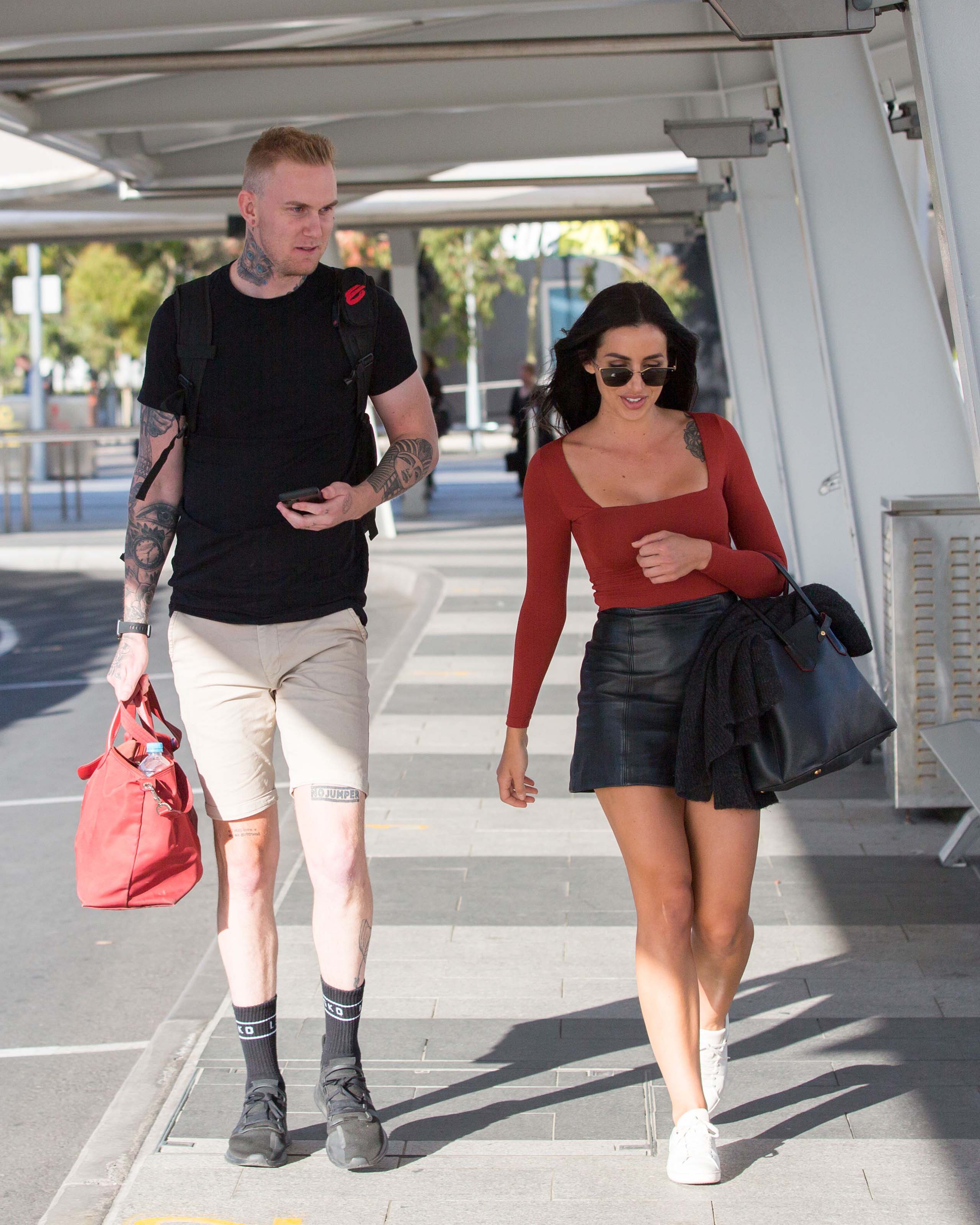 Vanessa Sierra at Adelaide airport