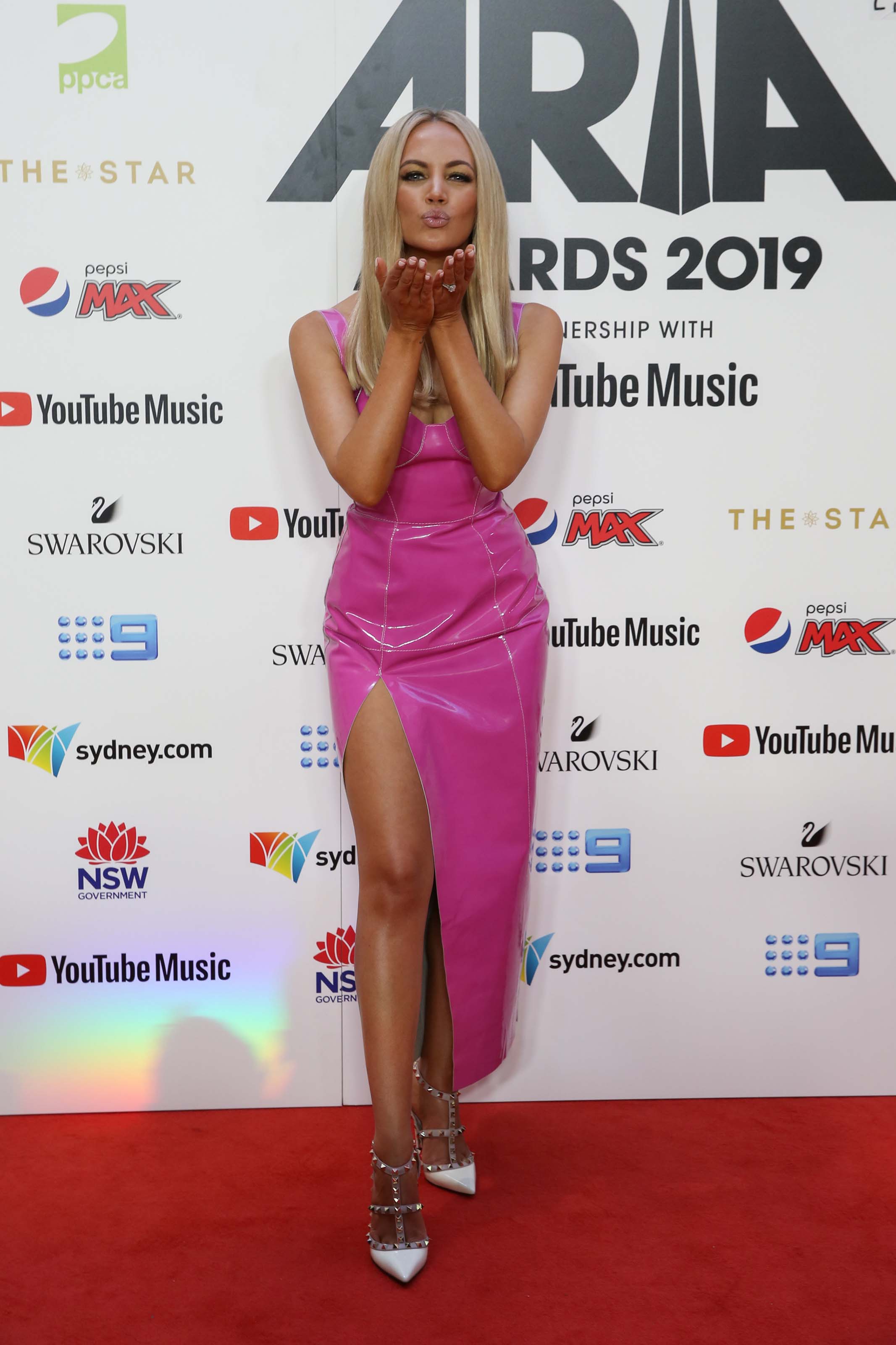 Samantha Jade attends 33rd Annual ARIA Awards