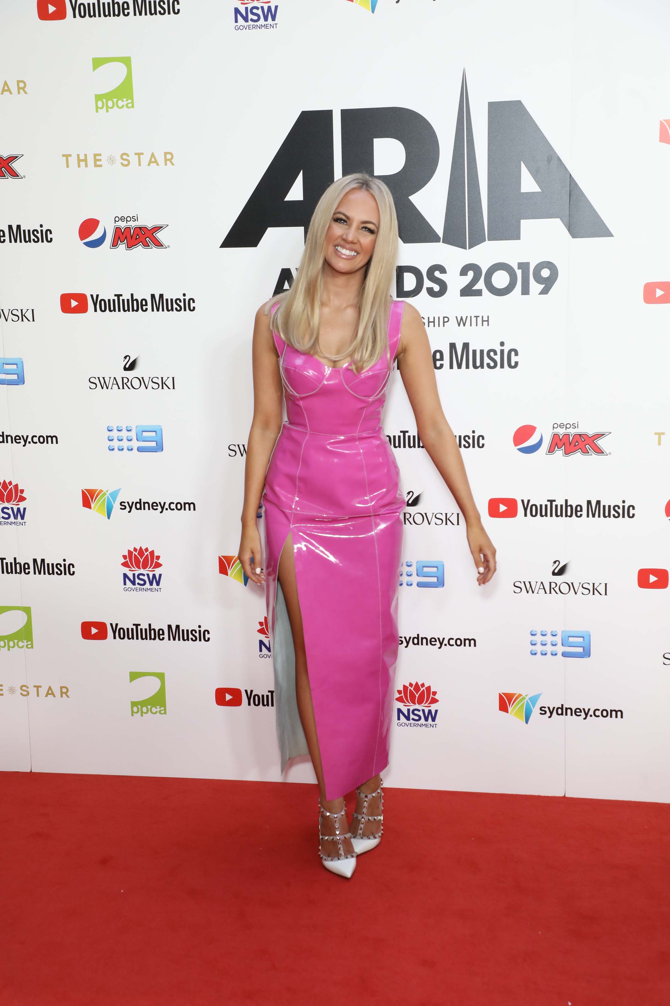 Samantha Jade attends 33rd Annual ARIA Awards