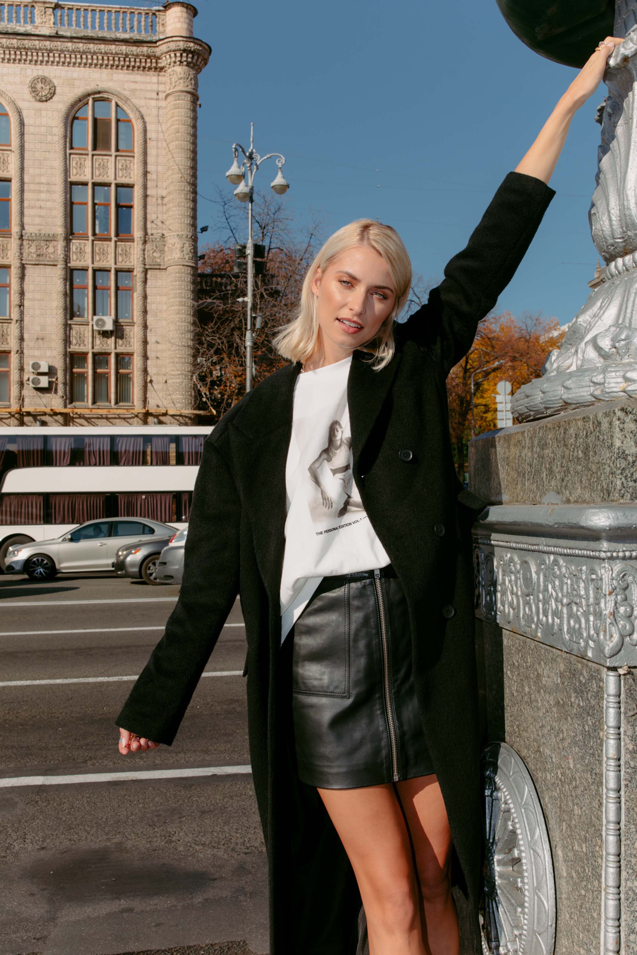 Lena Gercke photoshoot for LeGer by Lena Gercke Winter Campaign