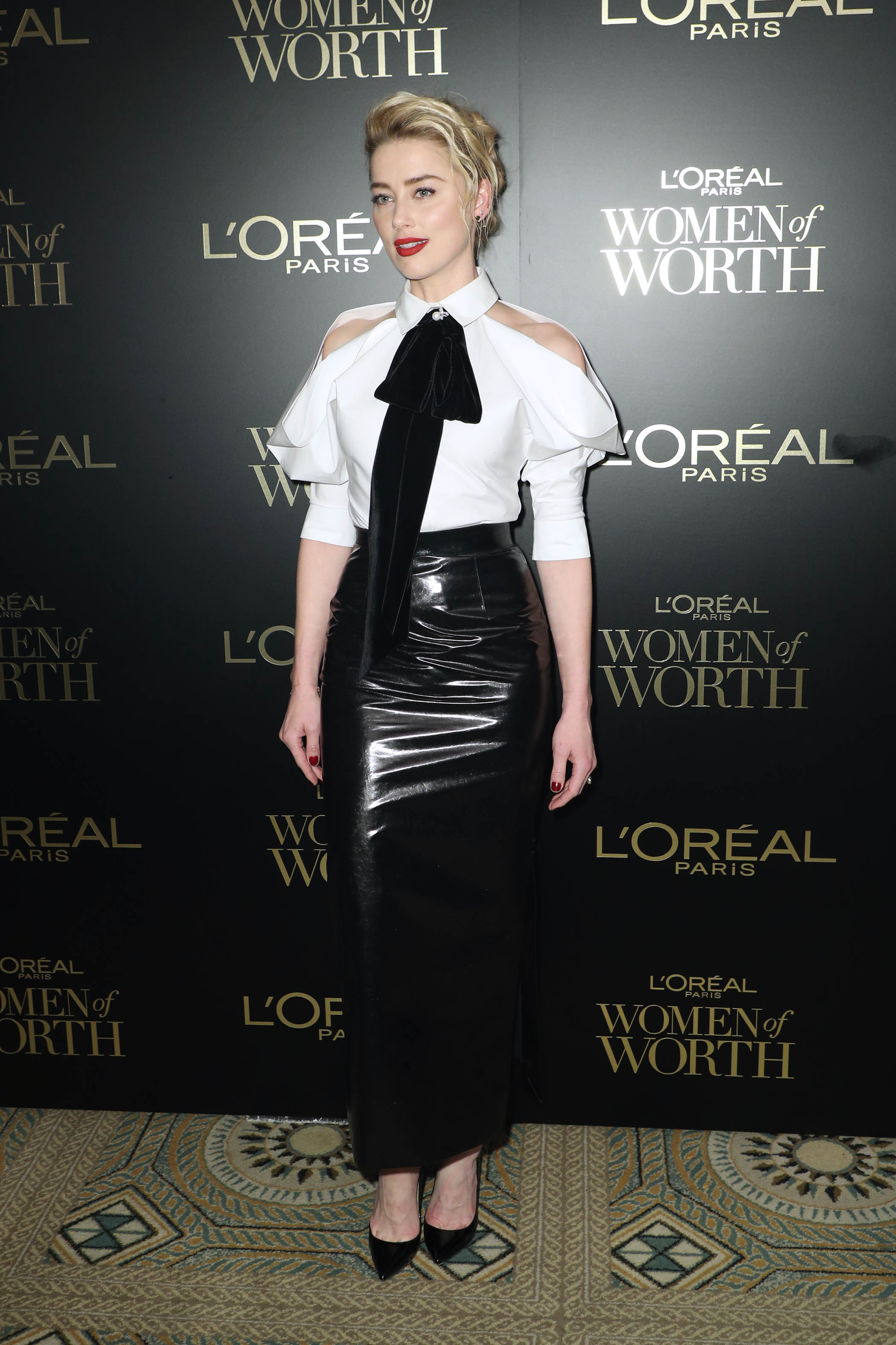 Amber Heard attends 14th Annual L’Oreal Paris Women Of Worth Awards