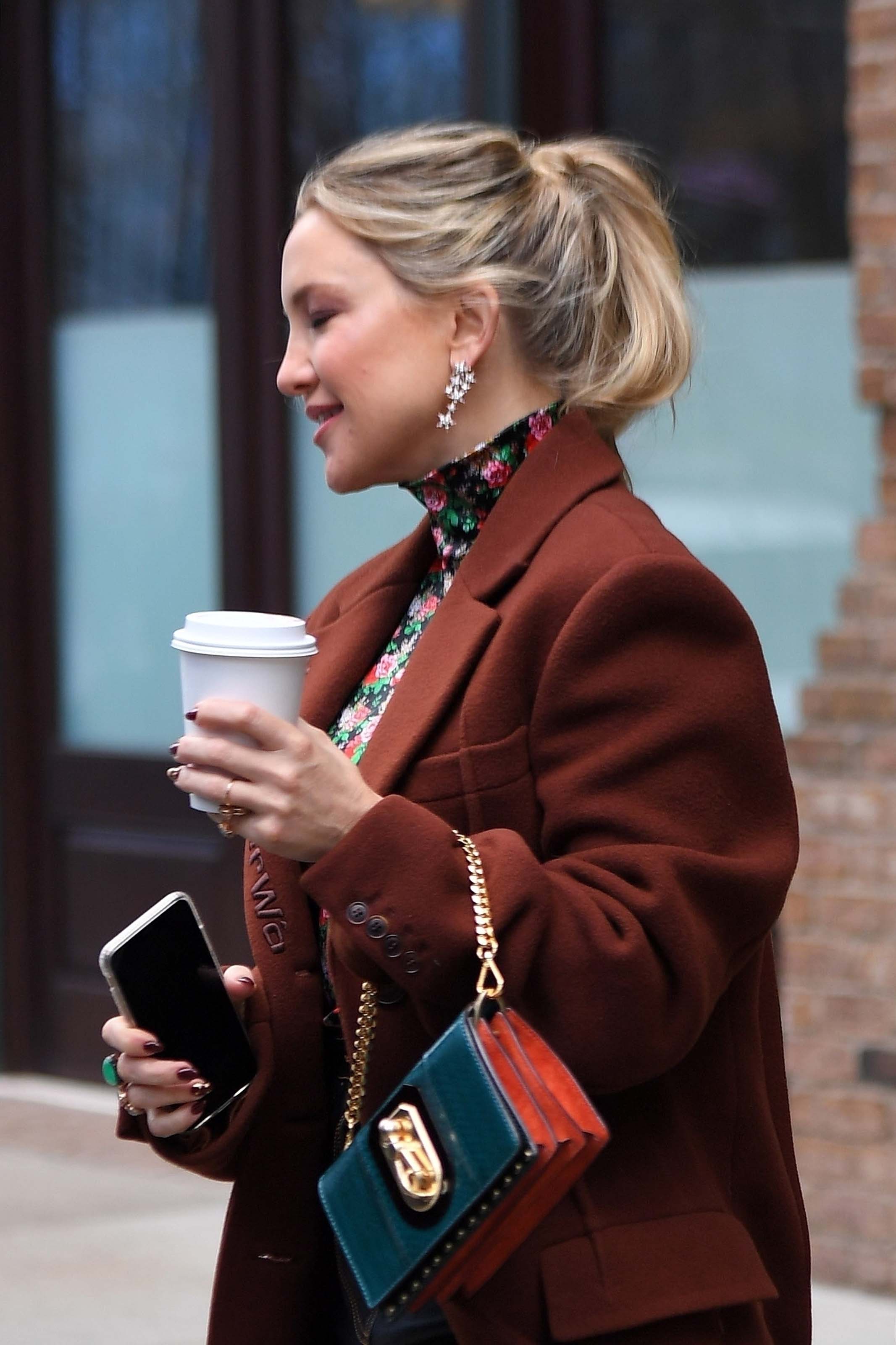 Kate Hudson leaving the Greenwich Hotel