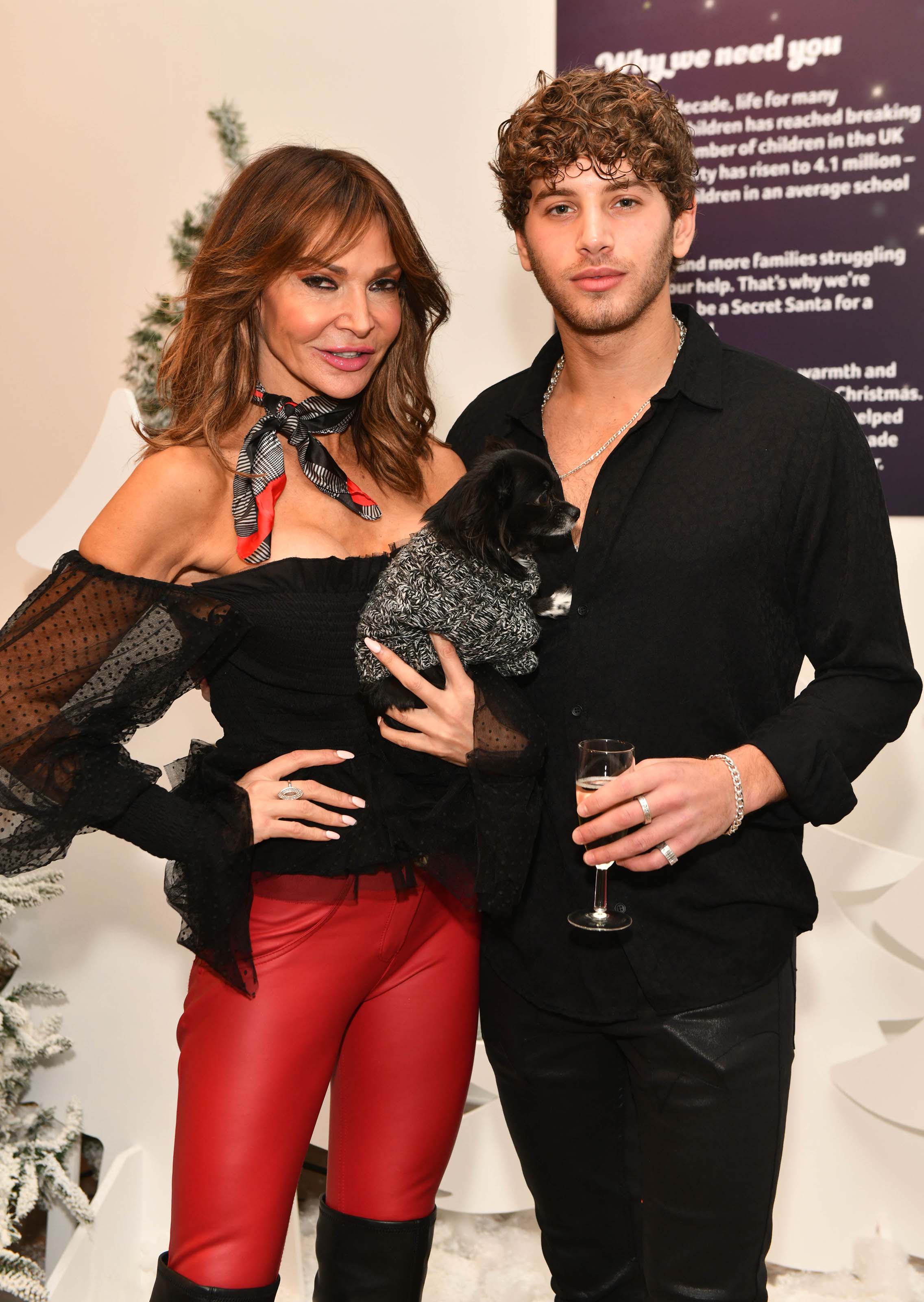 Lizzie Cundy attends Action for Children Secret Santa Pop-Up Store