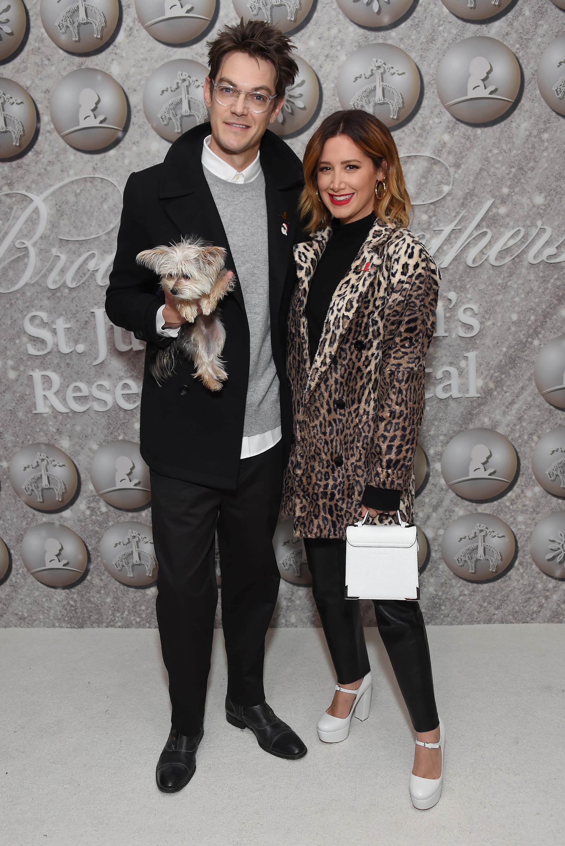 Ashley Tisdale attends Brooks Brothers Host Annual Holiday Celebration