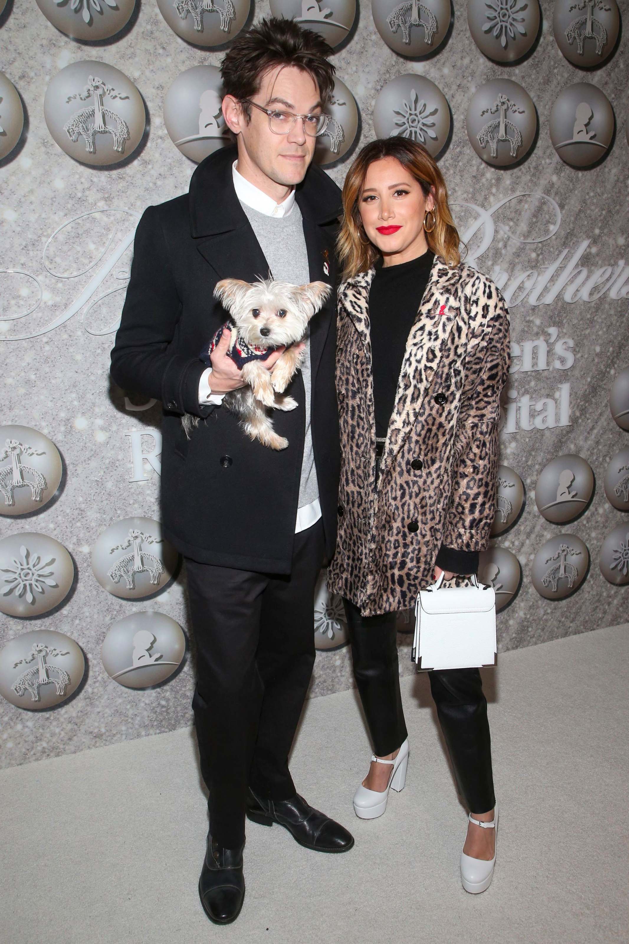 Ashley Tisdale attends Brooks Brothers Host Annual Holiday Celebration