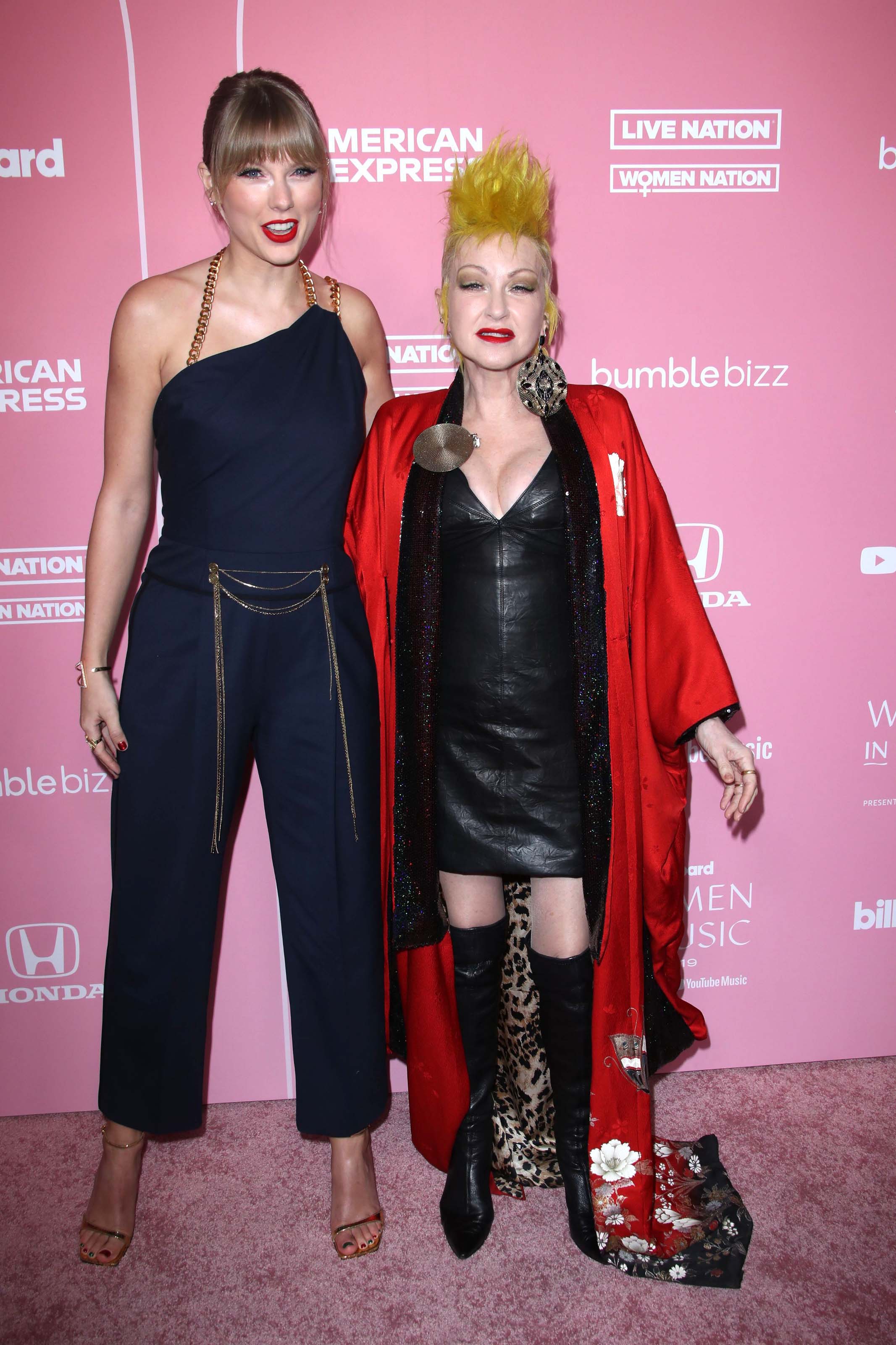 Cyndi Lauper attends 2019 Billboard Women