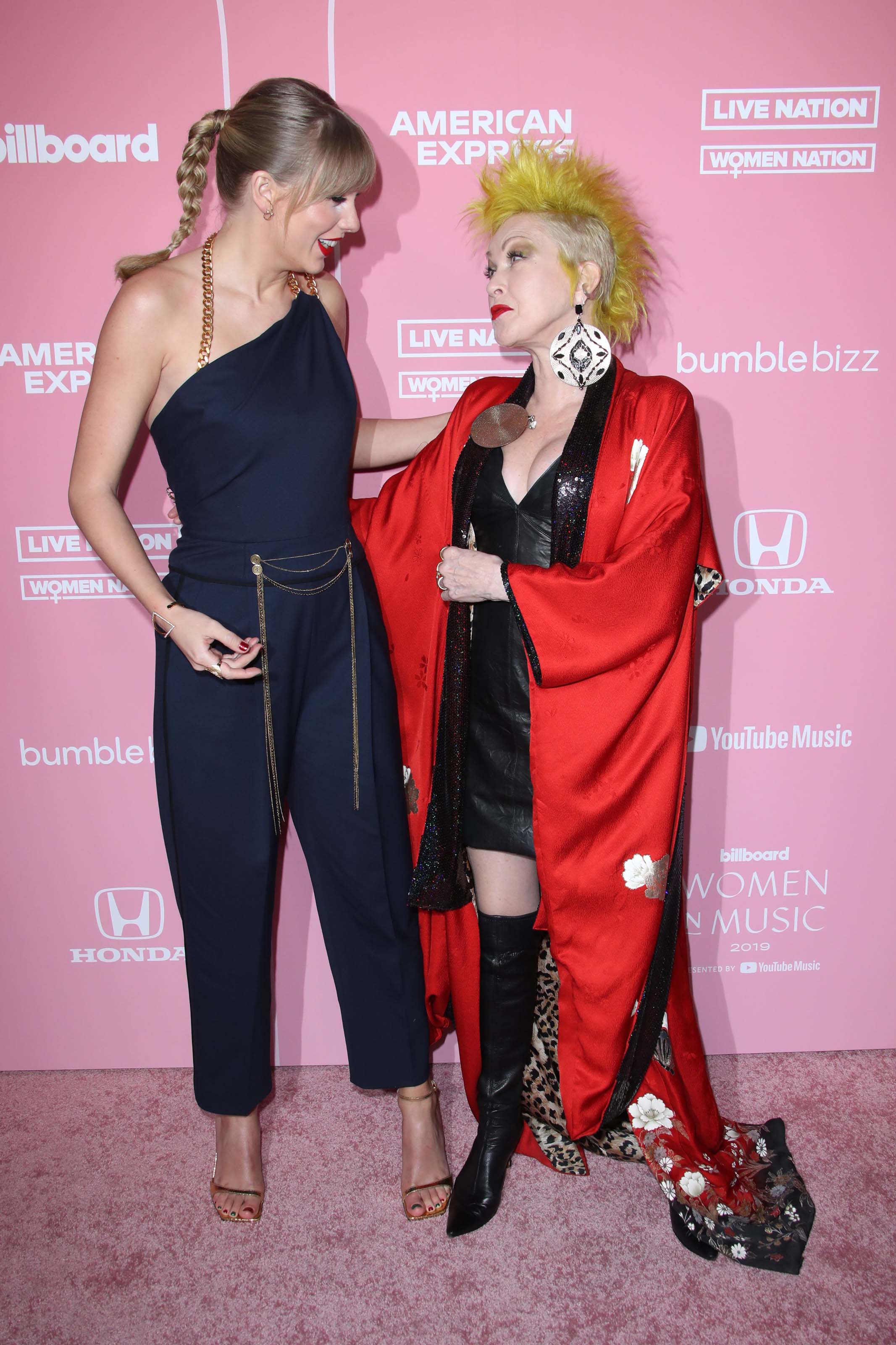 Cyndi Lauper attends 2019 Billboard Women