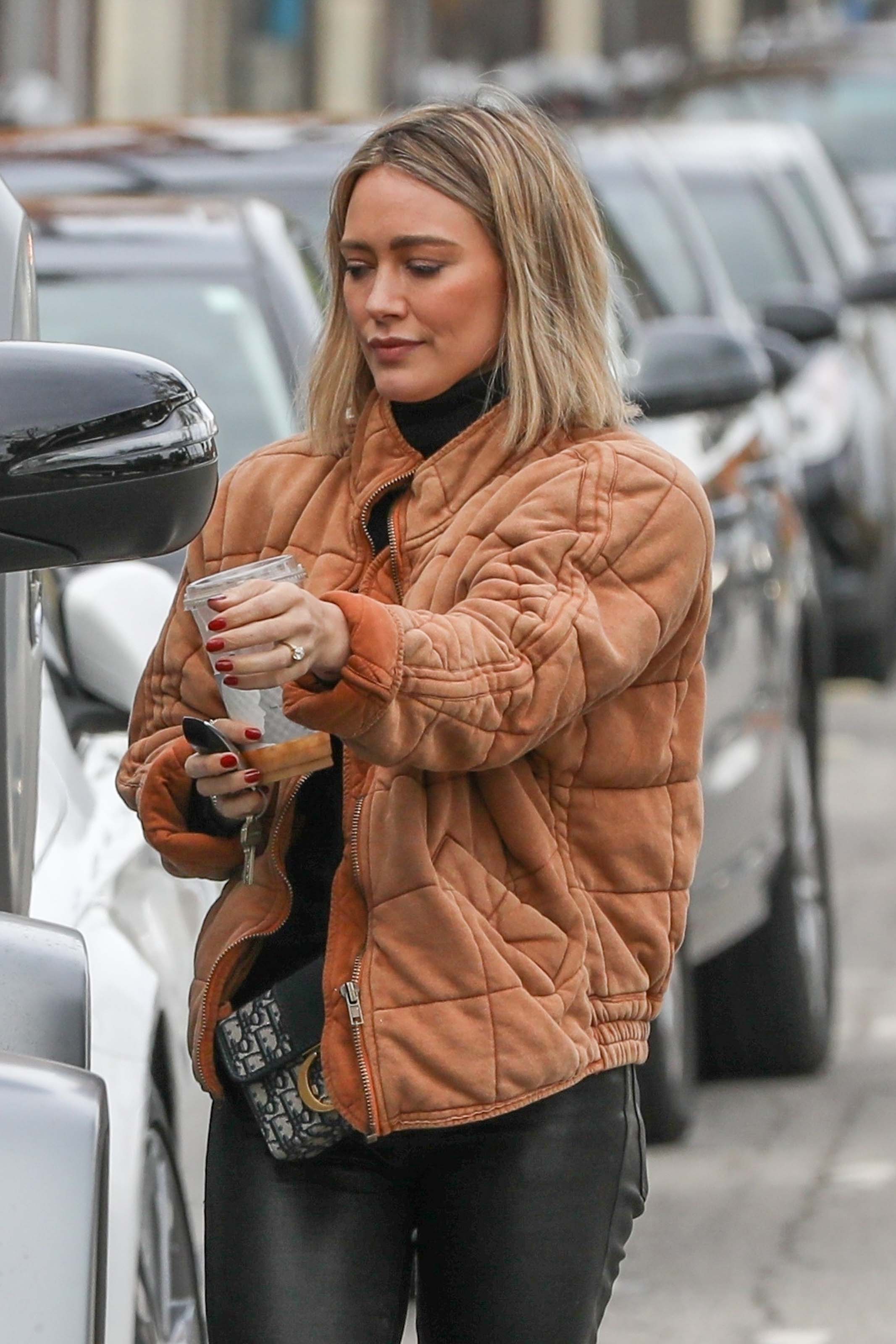 Hilary Duff out in Studio City