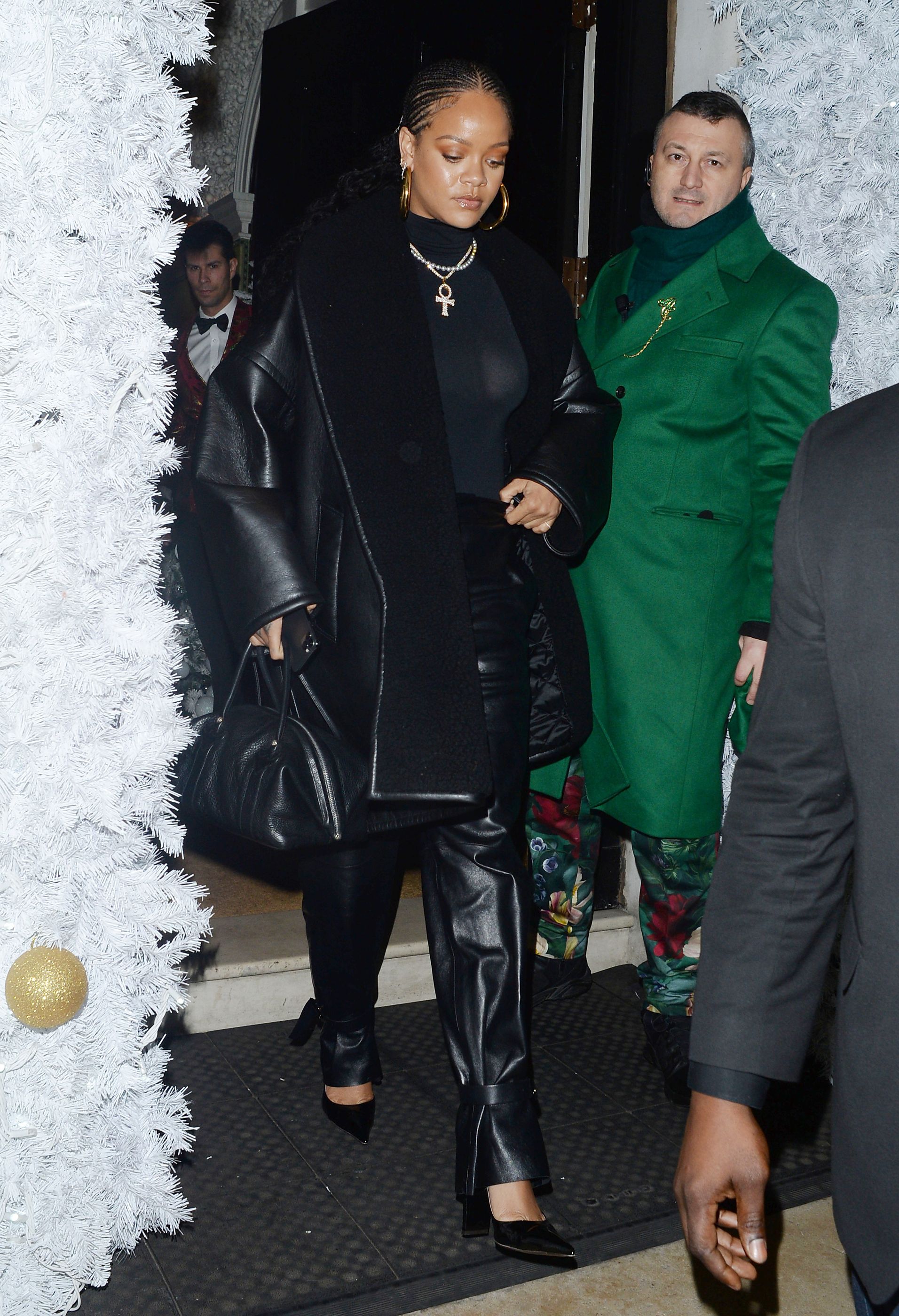 Rihanna at Annabels Private members club