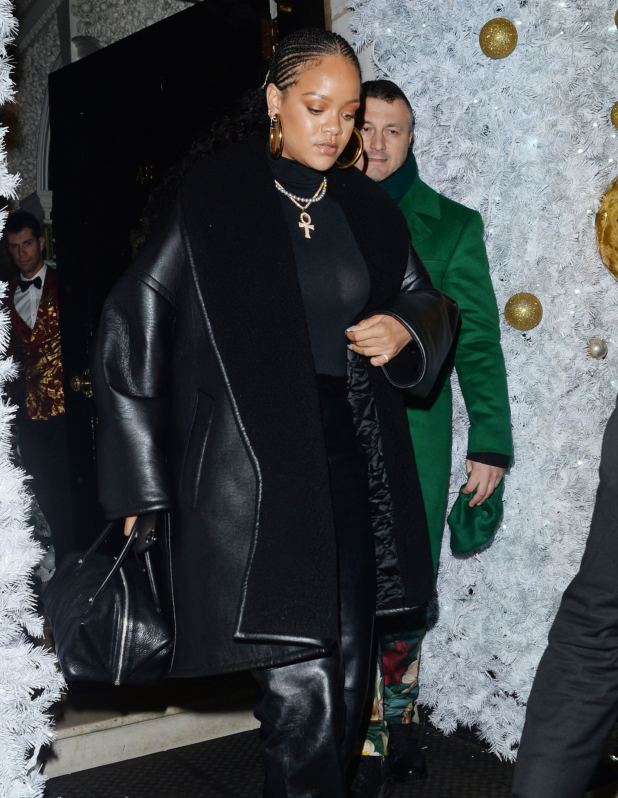 Rihanna at Annabels Private members club