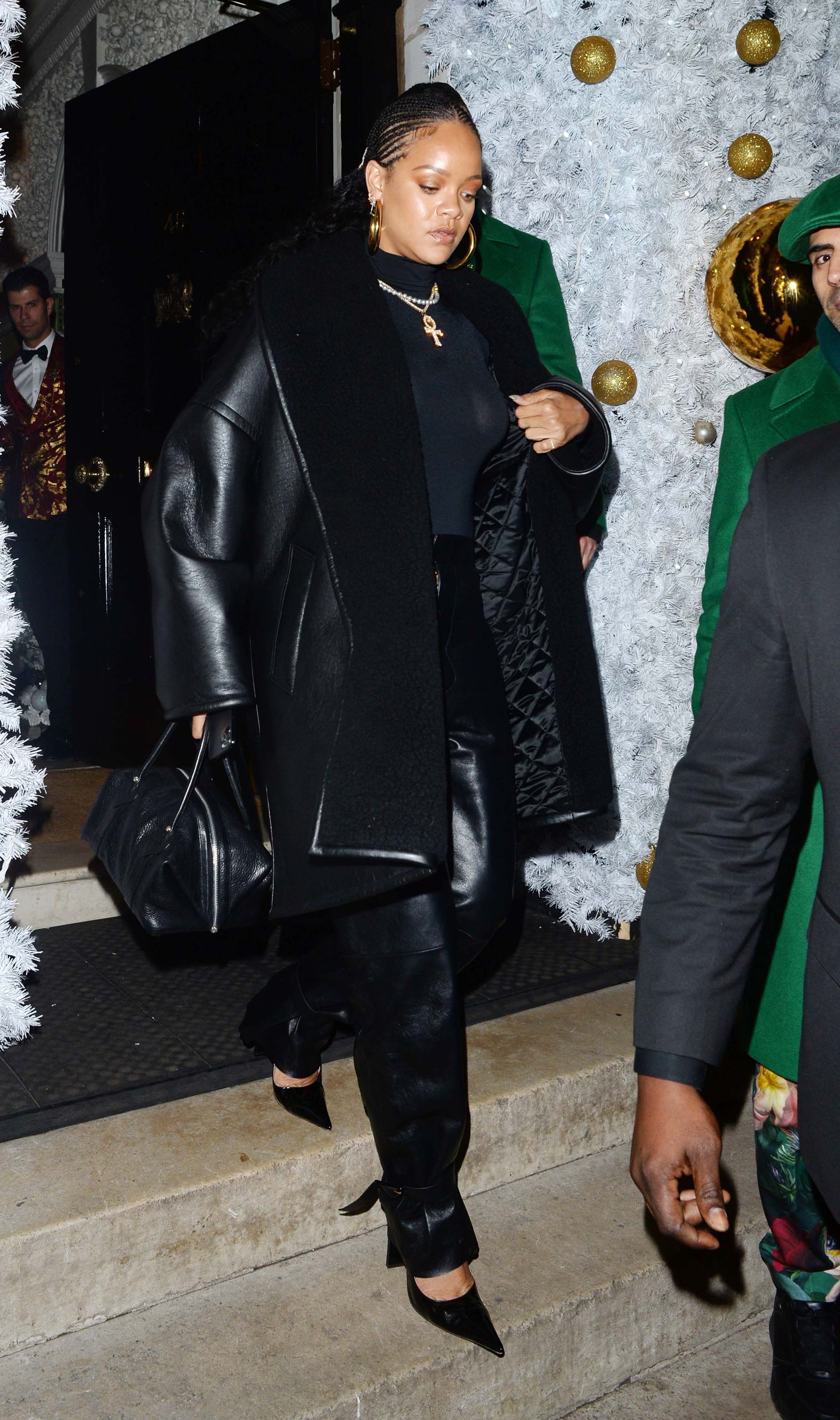 Rihanna at Annabels Private members club